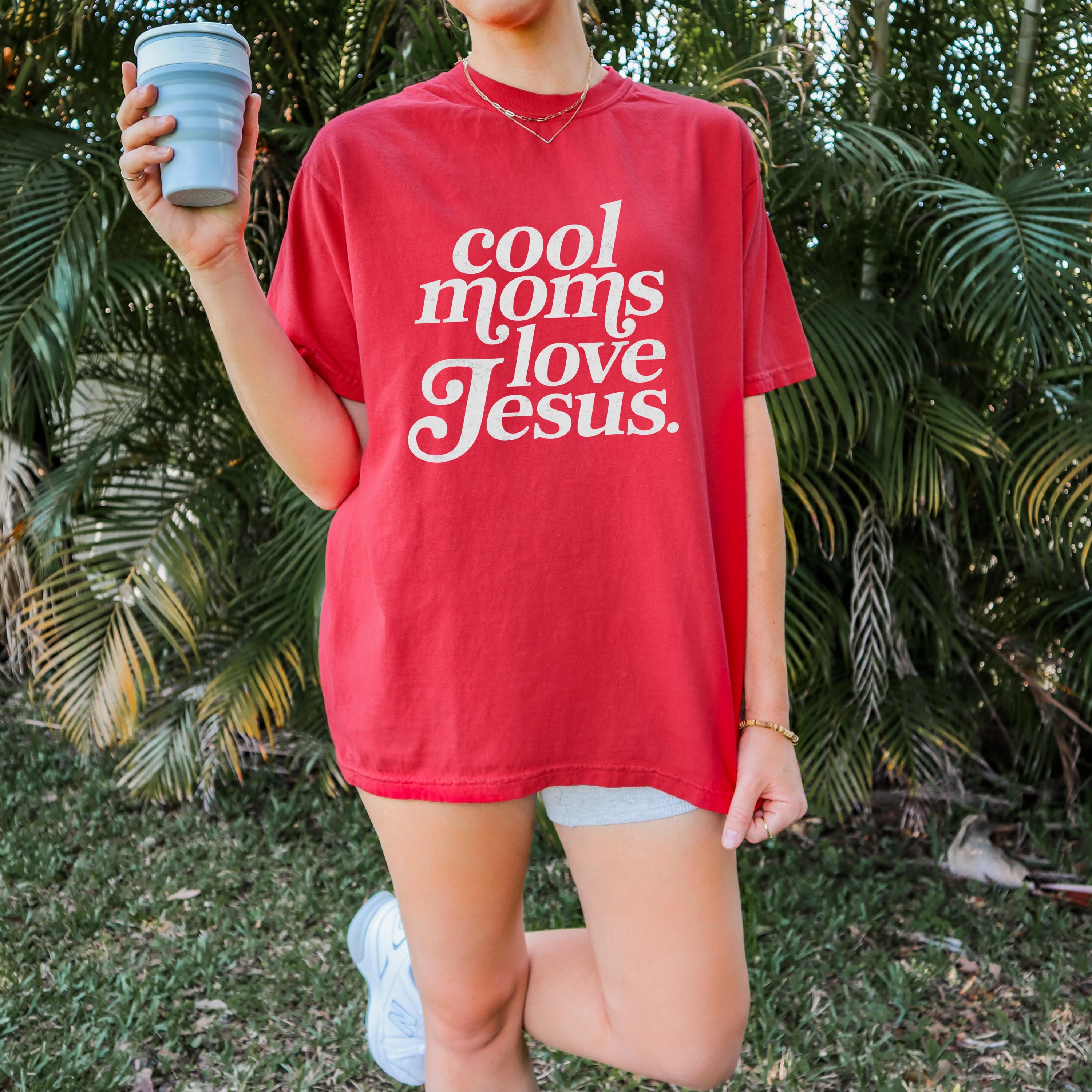 Cool Moms Club Graphic Sweatshirt - Faith Inspired Christian Mom Tee