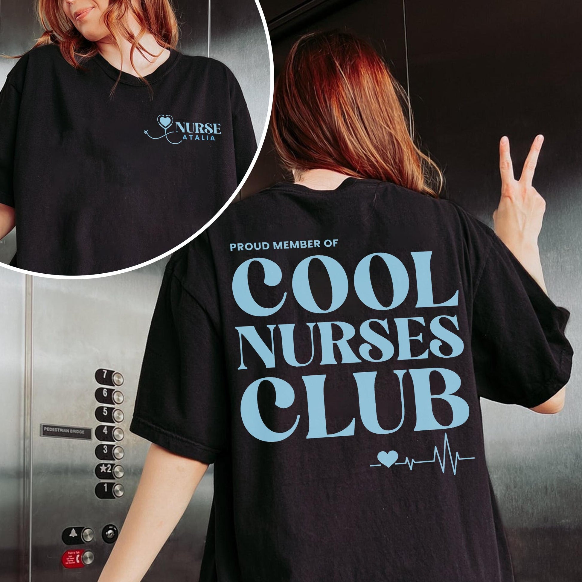Cool Nurses Club Sweatshirt – Emergency Department Crewneck, Nurse Appreciation Gift