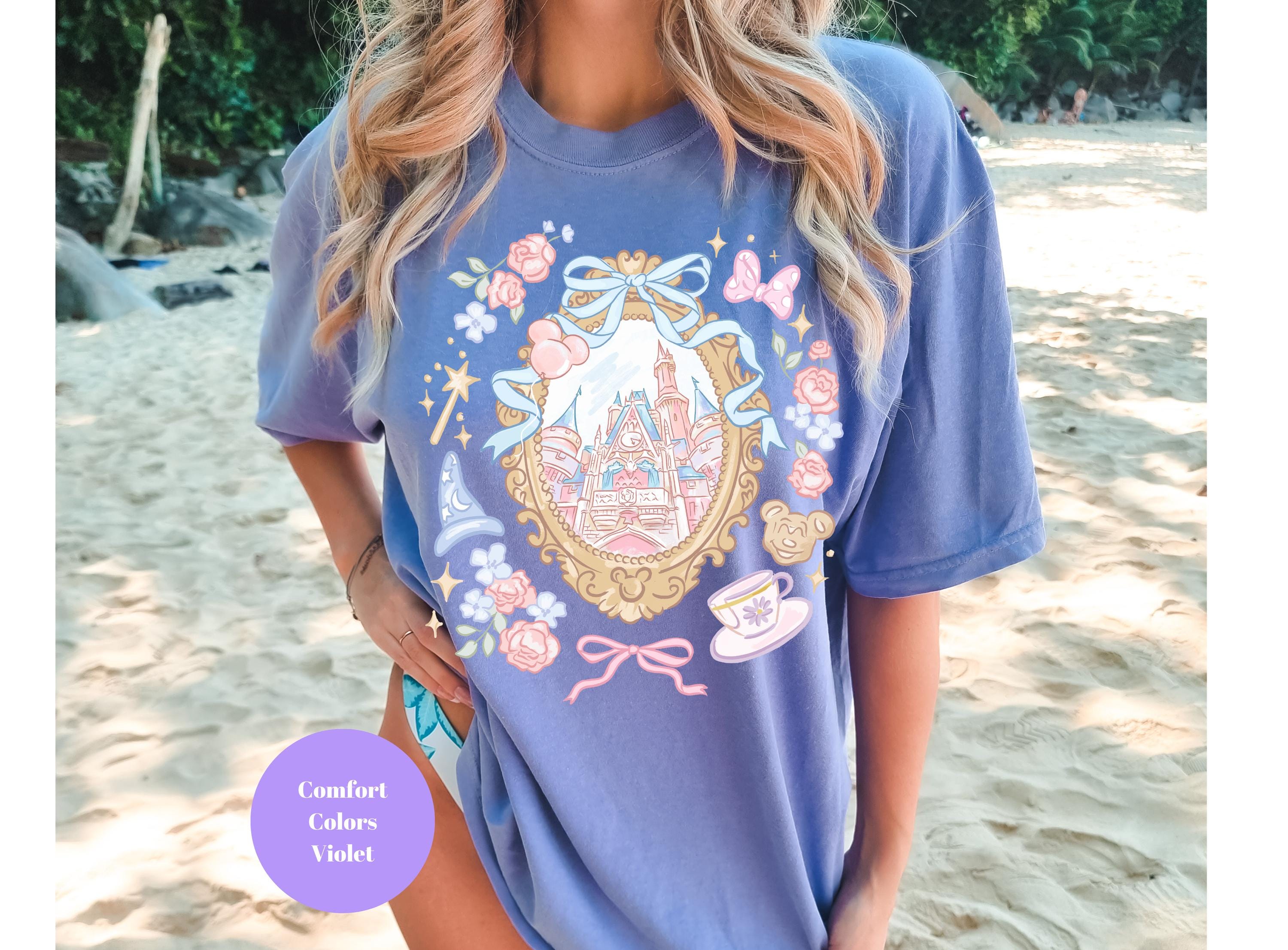 Coquette Bow Castle Shirt – Magic Kingdom Inspired Girly Tee – Cute Castle Trip Shirt – Birthday Outfit Top