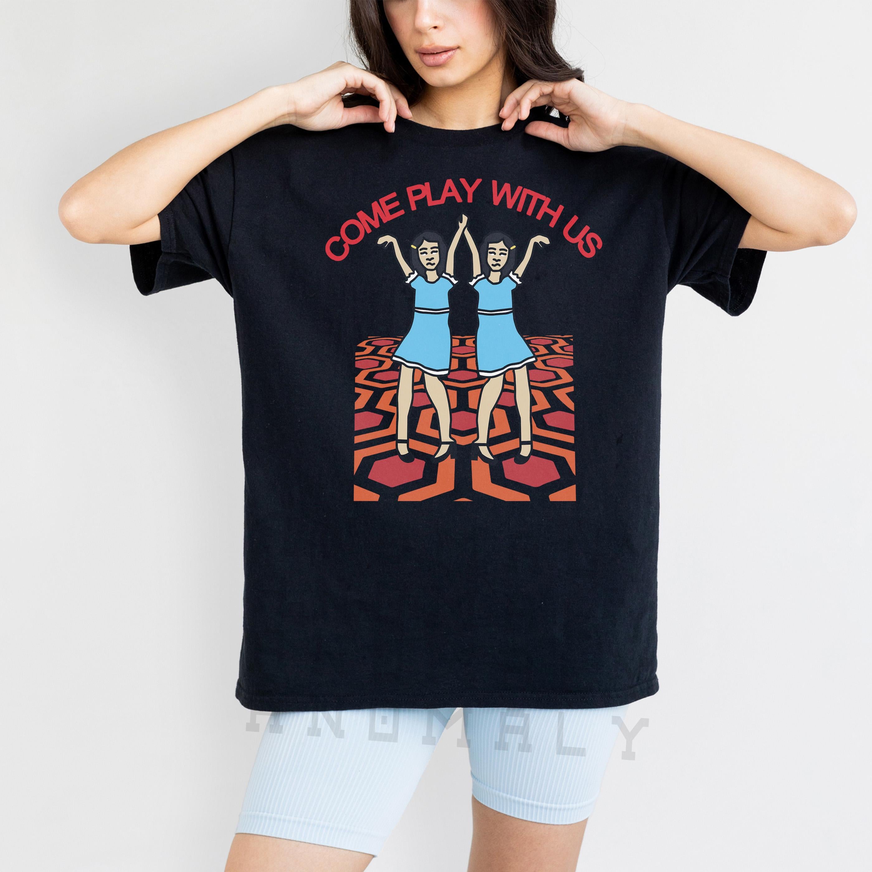 Creepy Twins Horror Movie T-Shirt – Overlook Hotel Funny Scary Film Tee