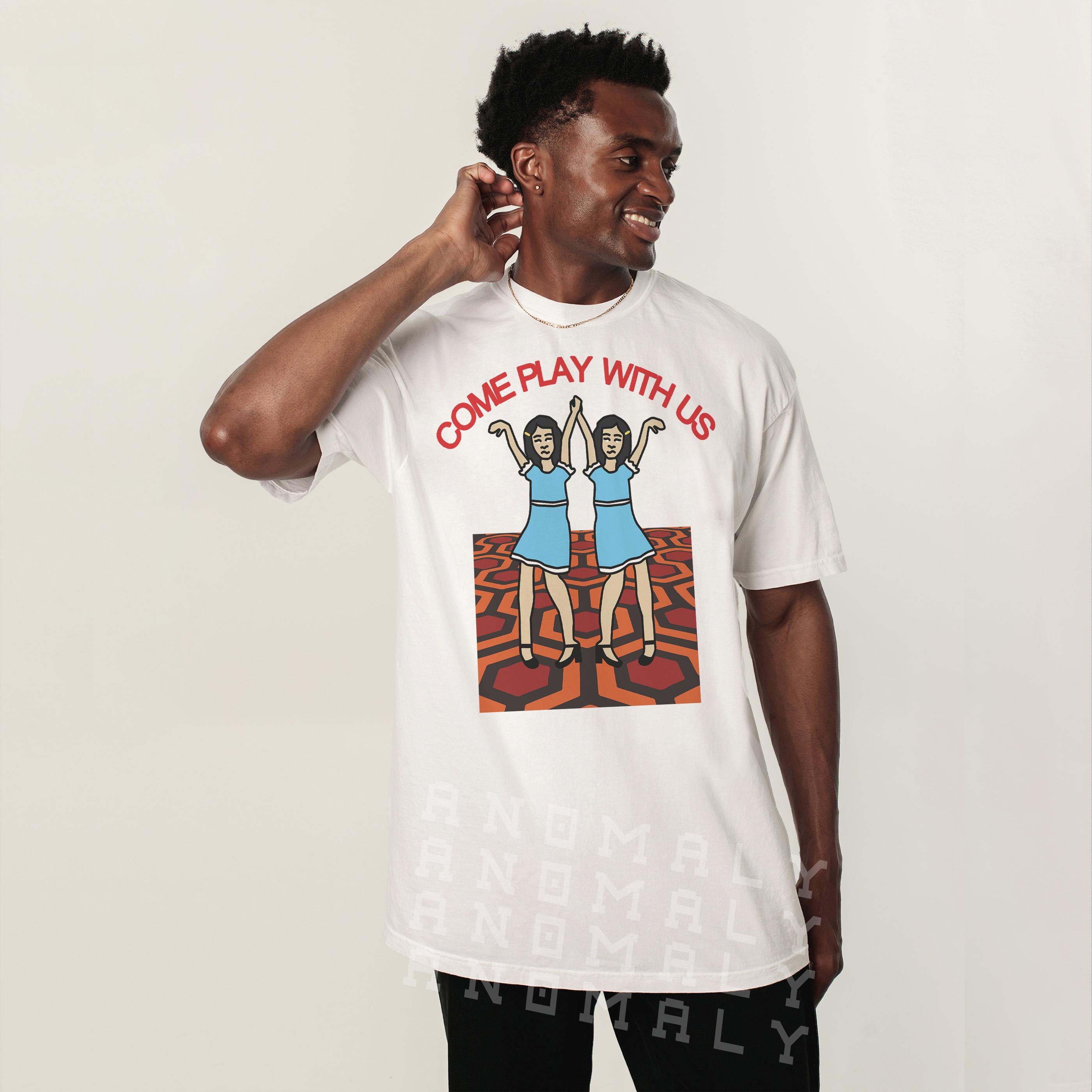 Creepy Twins Horror Movie T-Shirt – Overlook Hotel Funny Scary Film Tee