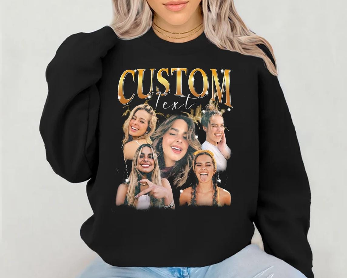 Custom Girlfriend Shirt – Personalized Bootleg Photo Tee, Wife or Bachelorette Gift