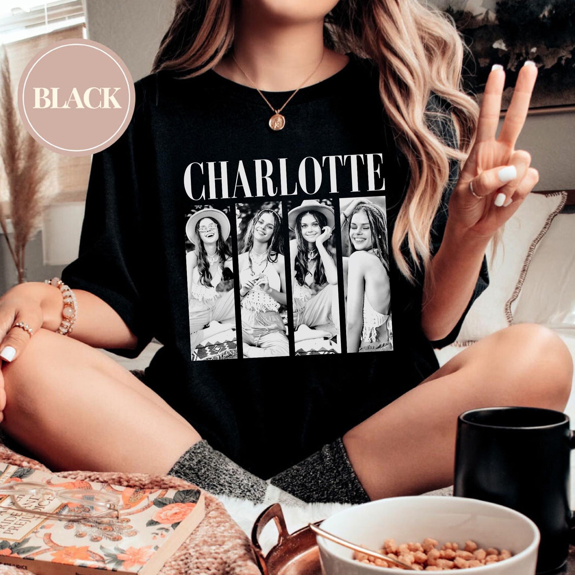 Custom Photo Girlfriend Shirt, Personalized Boyfriend Face Tee, Bachelorette Surprise Gift, Vintage Style Shirt