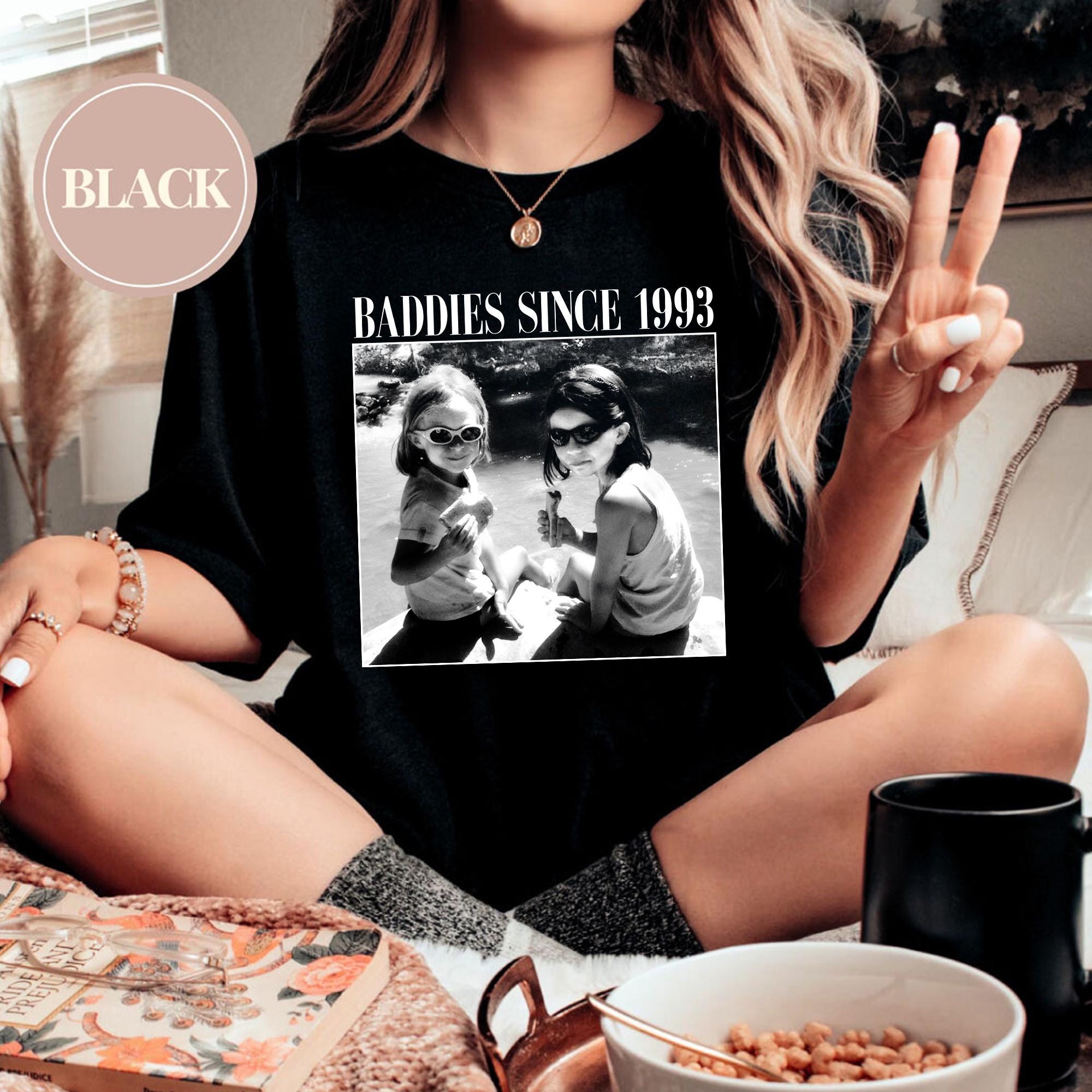 Custom Vintage Photo Shirt, Personalized Retro Picture Tee, Friend & Family Gift, 21st 30th 40th Birthday