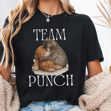 Cute Baby Monkey Graphic T-Shirt – Funny Animal Lover Unisex Tee