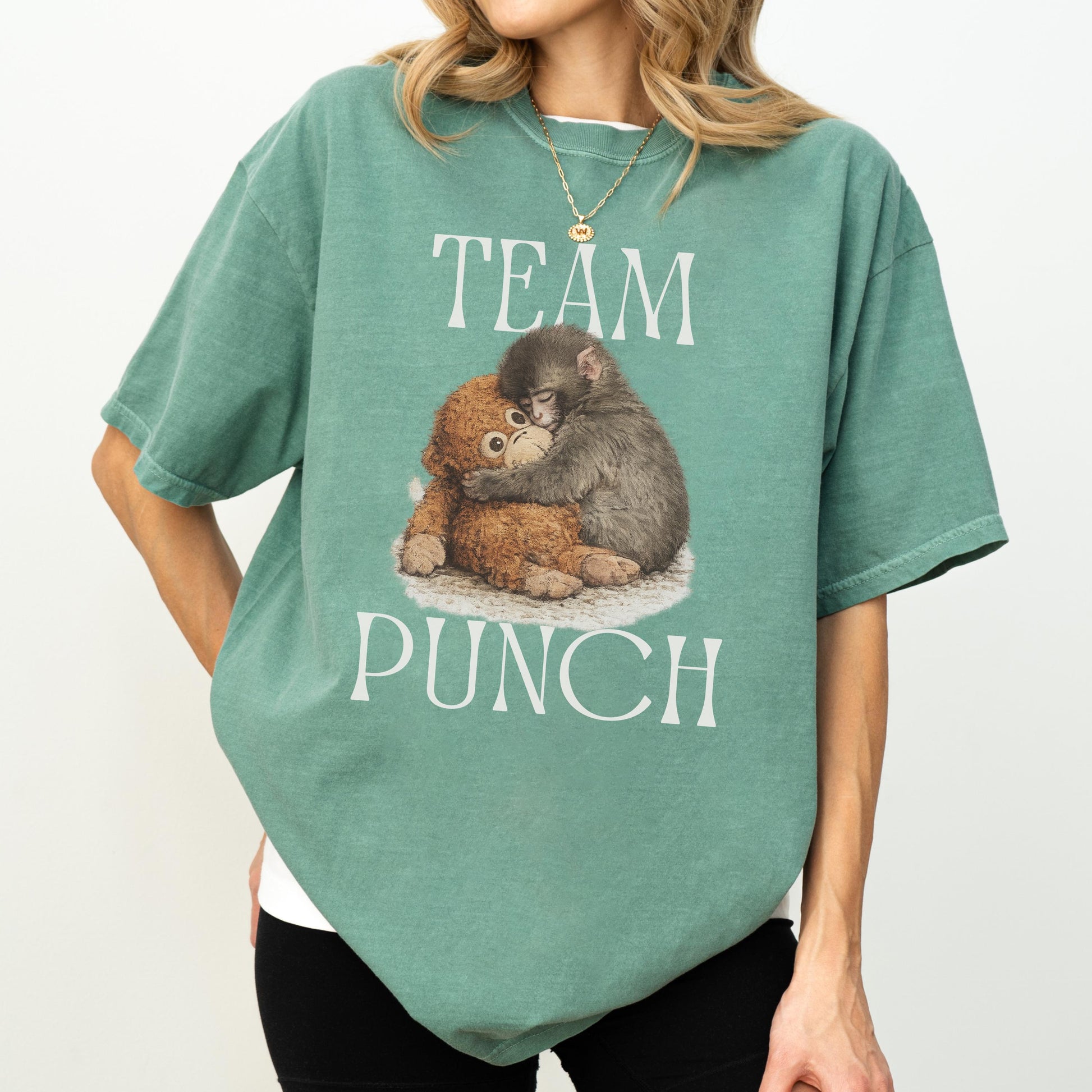 Cute Baby Monkey Graphic T-Shirt – Funny Animal Lover Unisex Tee