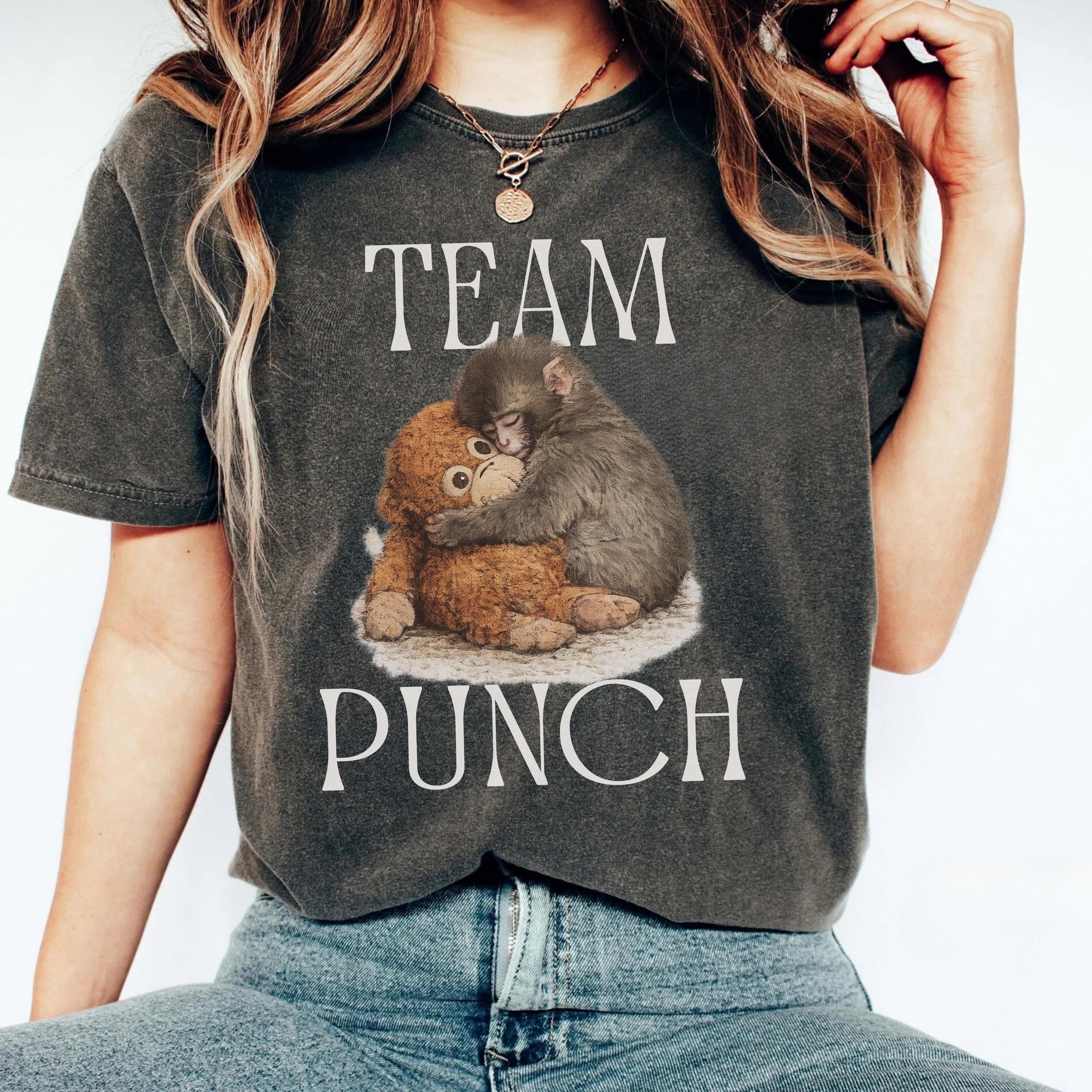 Cute Baby Monkey Graphic T-Shirt – Funny Animal Lover Unisex Tee