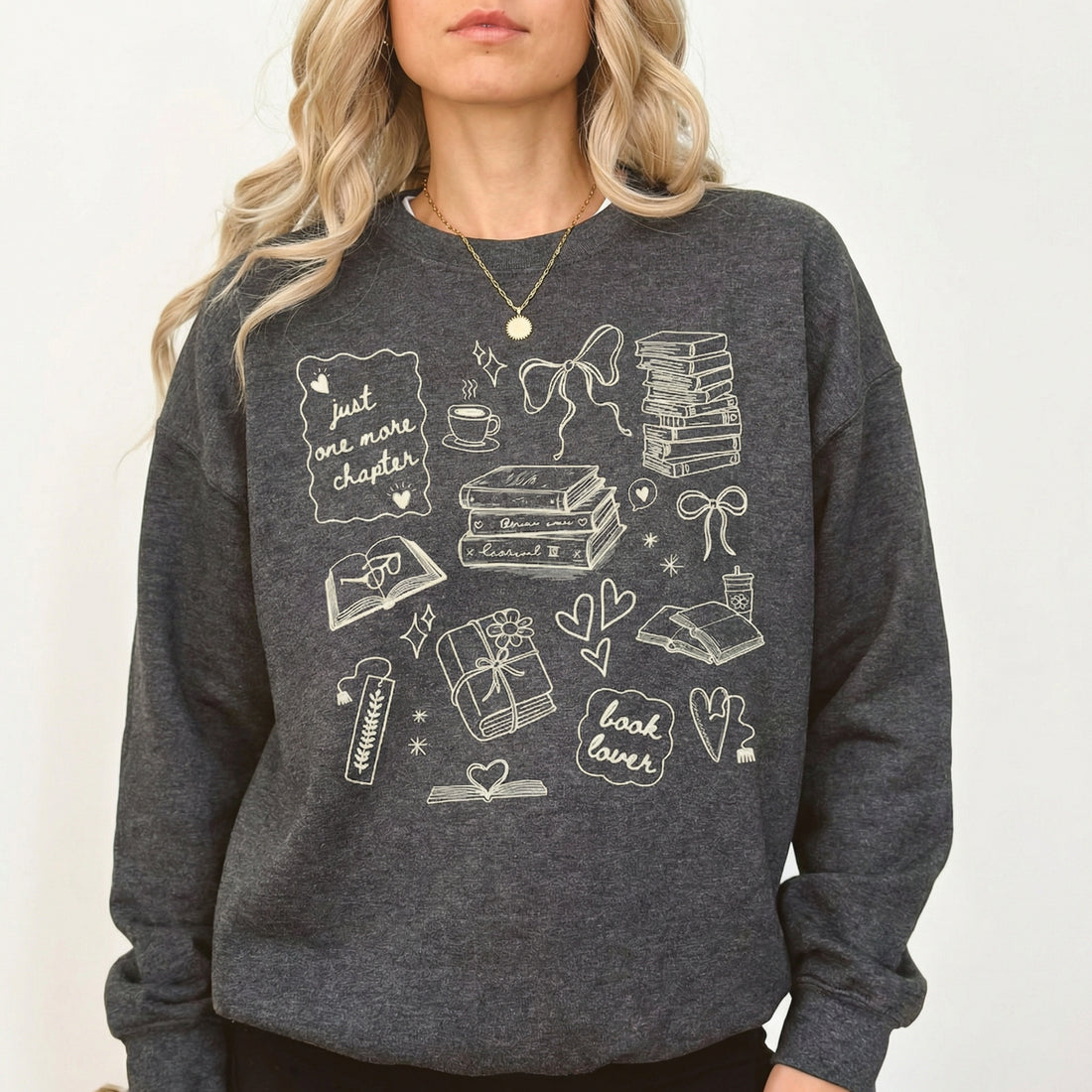 Cute Book Lover Graphic T-Shirt – Bookworm Reading Club Shirt