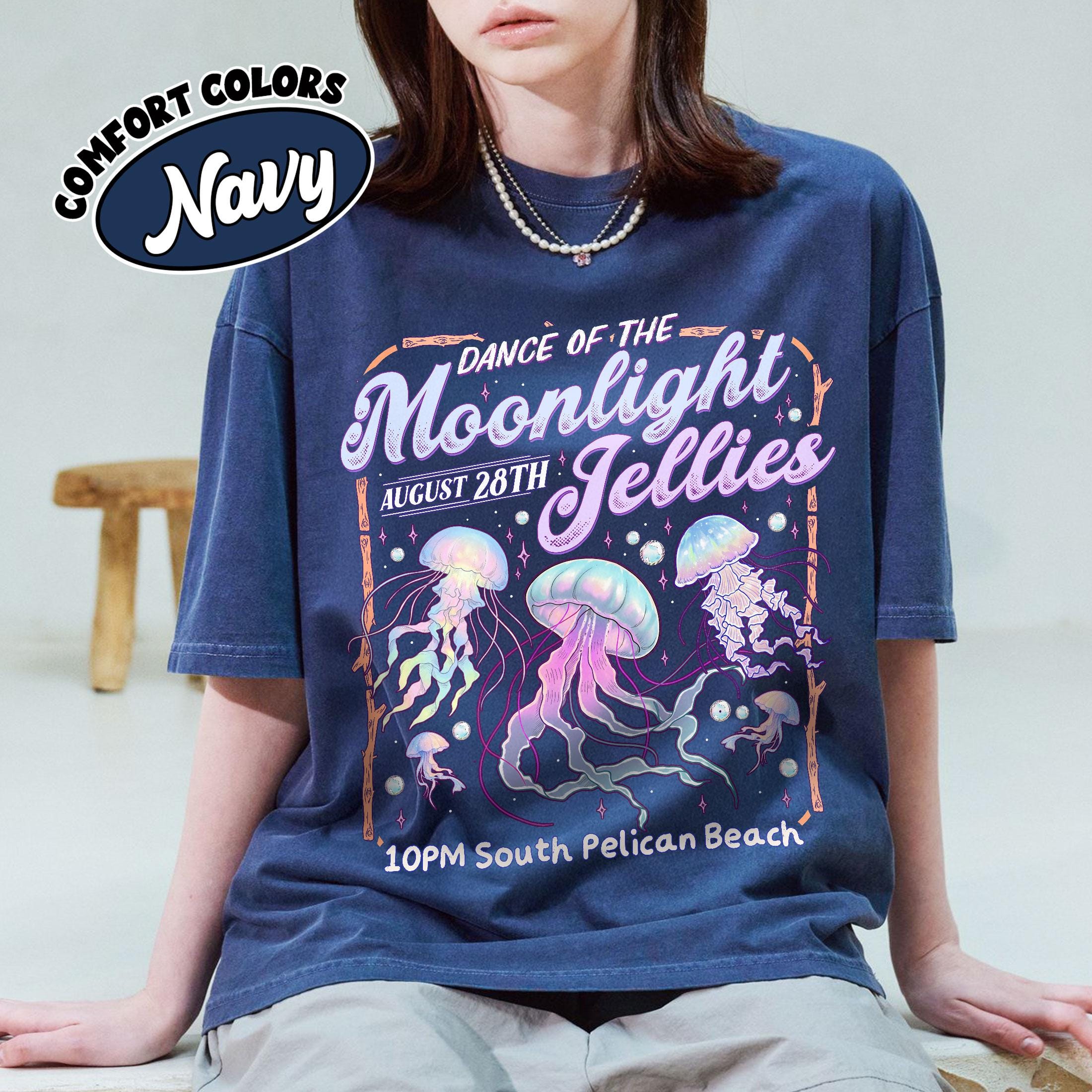 Dance of the Moonlight Jellies Shirt – Stardew Valley Pelican Town Gamer Tee