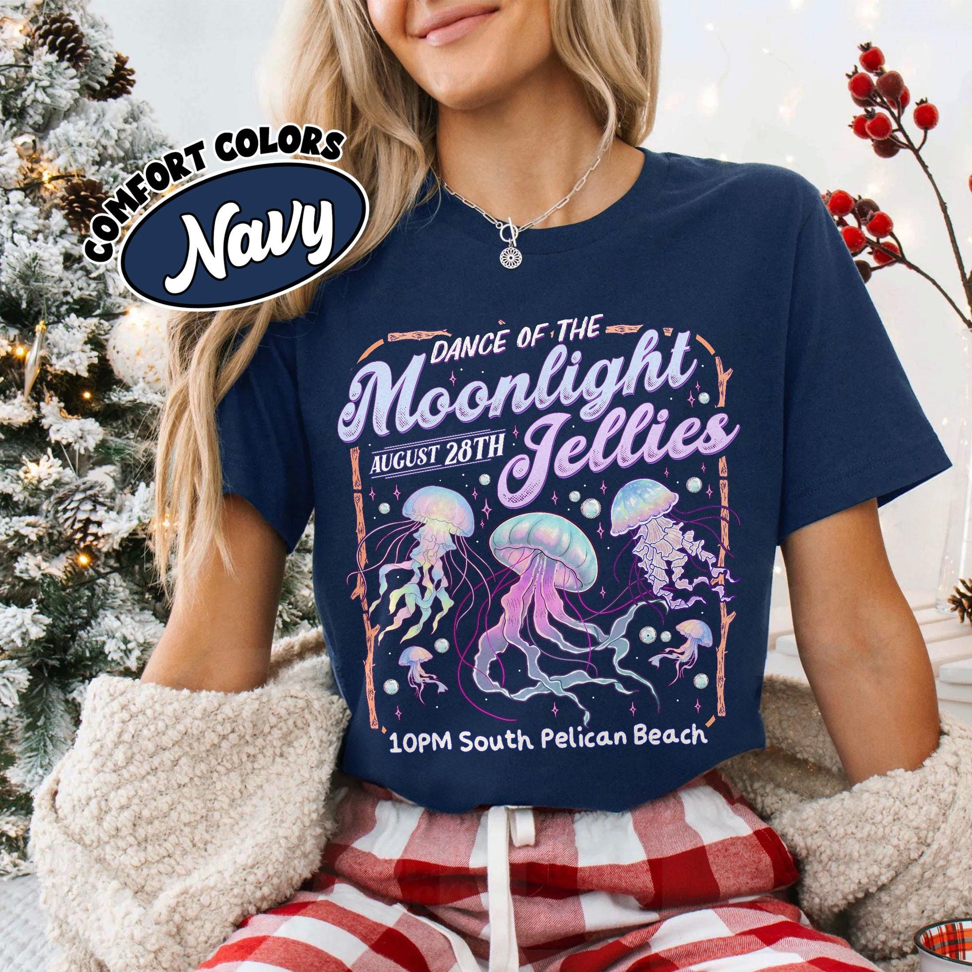 Dance of the Moonlight Jellies Shirt – Stardew Valley Pelican Town Gamer Tee