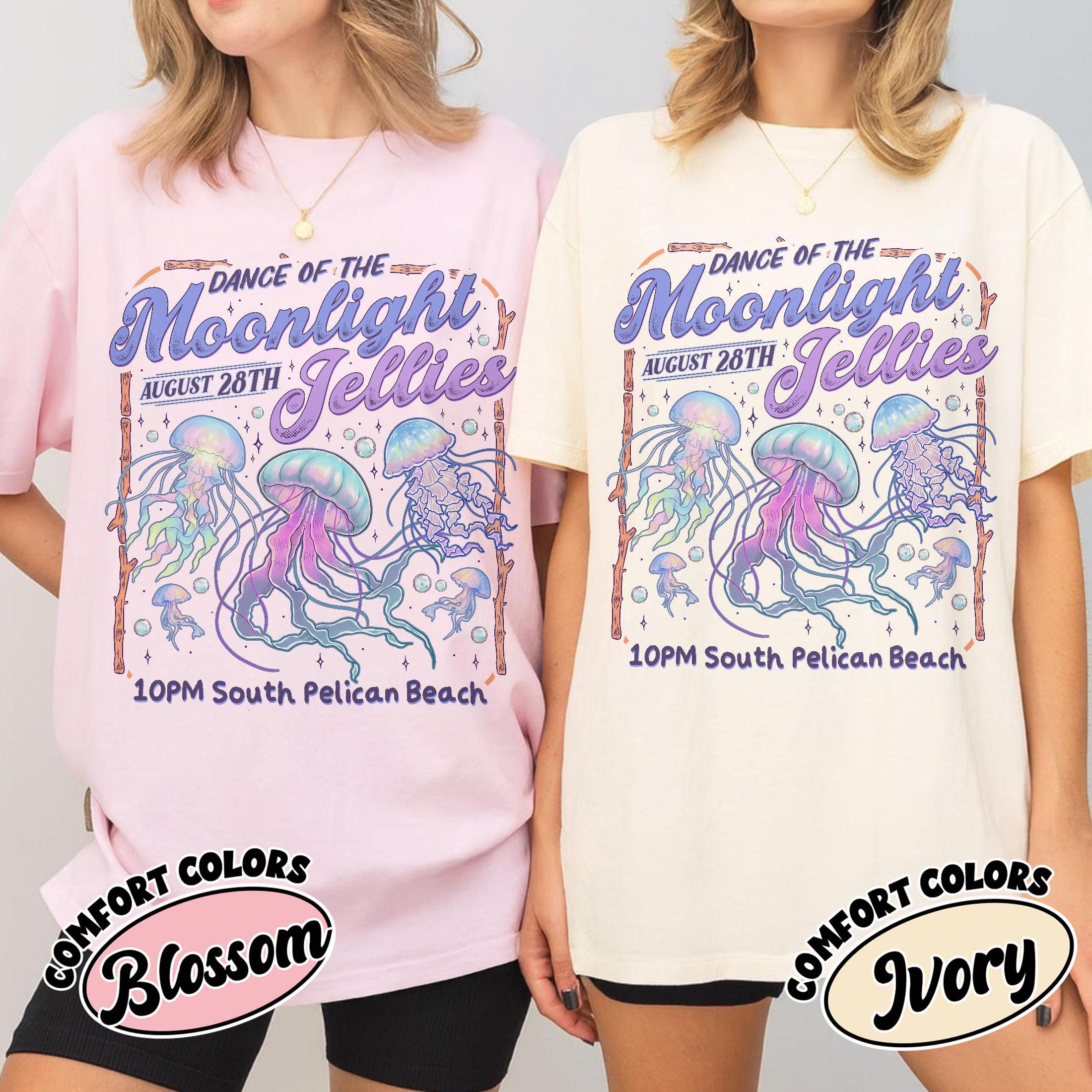 Dance of the Moonlight Jellies Shirt – Stardew Valley Pelican Town Gamer Tee