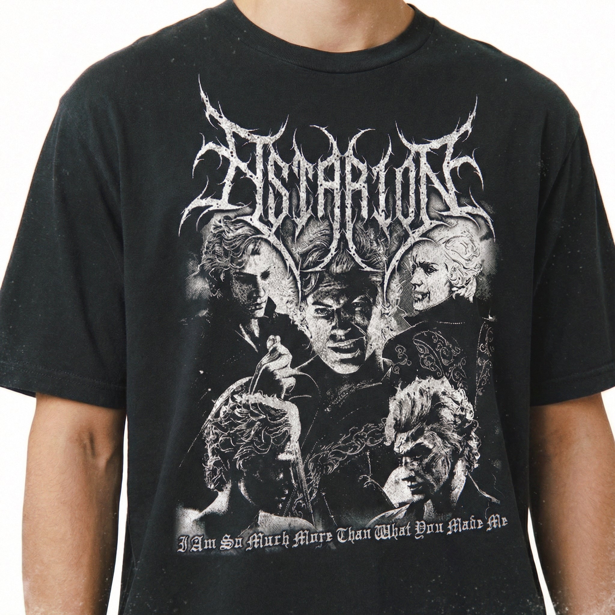 Dark Fantasy Black Metal Astarion Graphic T-Shirt – Vintage Style Unisex Tee