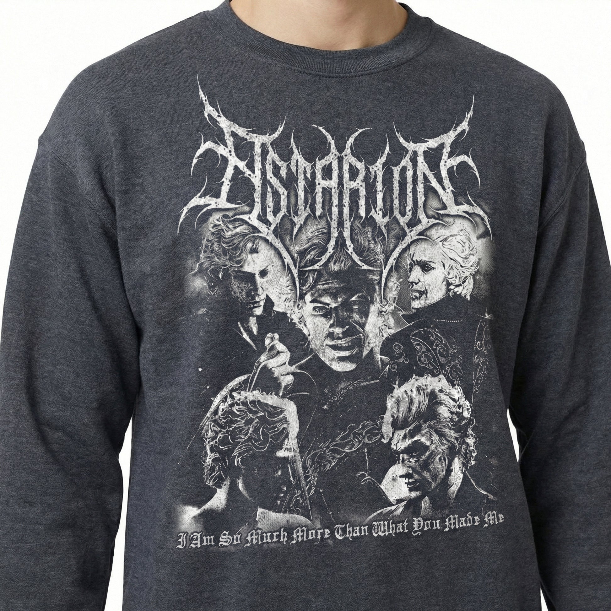 Dark Fantasy Black Metal Astarion Graphic T-Shirt – Vintage Style Unisex Tee
