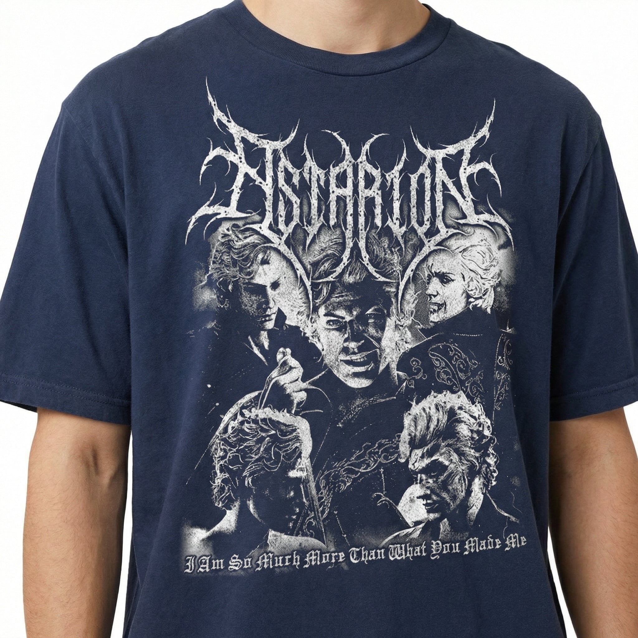 Dark Fantasy Black Metal Astarion Graphic T-Shirt – Vintage Style Unisex Tee