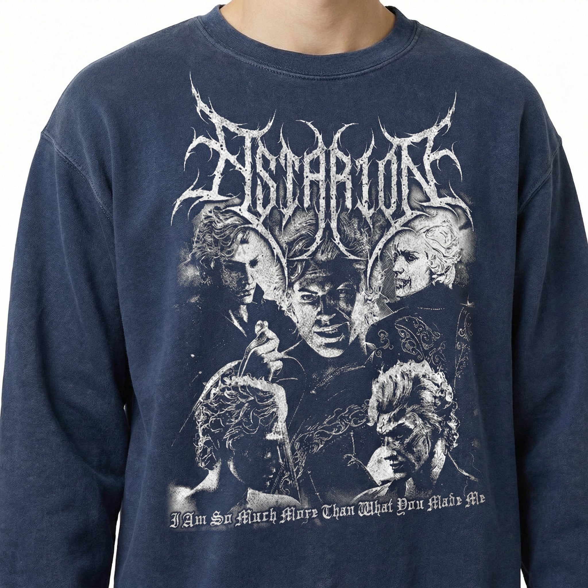 Dark Fantasy Black Metal Astarion Graphic T-Shirt – Vintage Style Unisex Tee