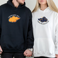 Day & Night Cloud Matching Hoodies For Couples