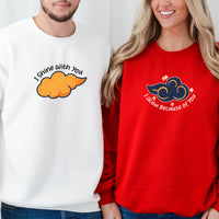 Day & Night Cloud Matching Hoodies For Couples