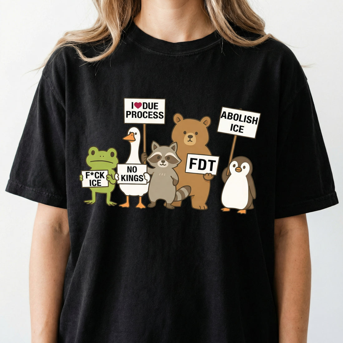 Defund ICE Social Justice T-Shirt – Immigration Rights Protest Graphic Tee