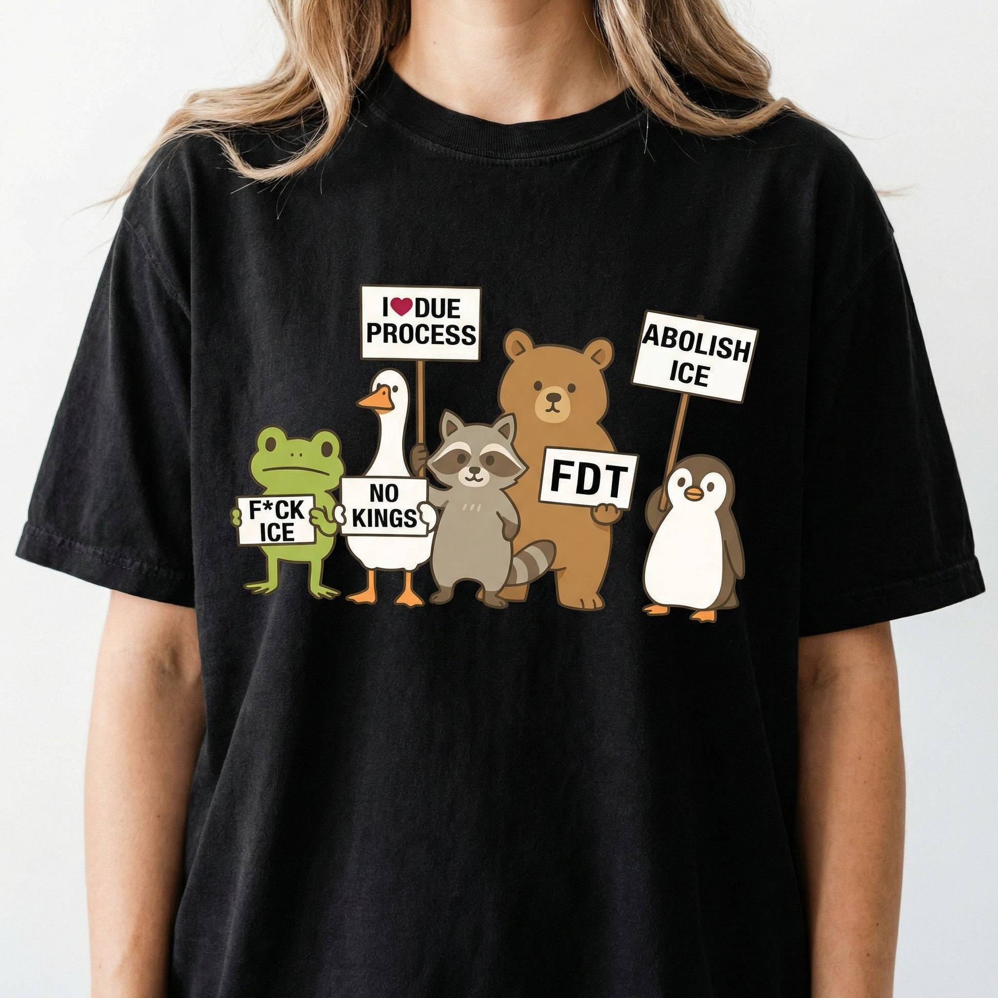 Defund ICE Social Justice T-Shirt – Immigration Rights Protest Graphic Tee