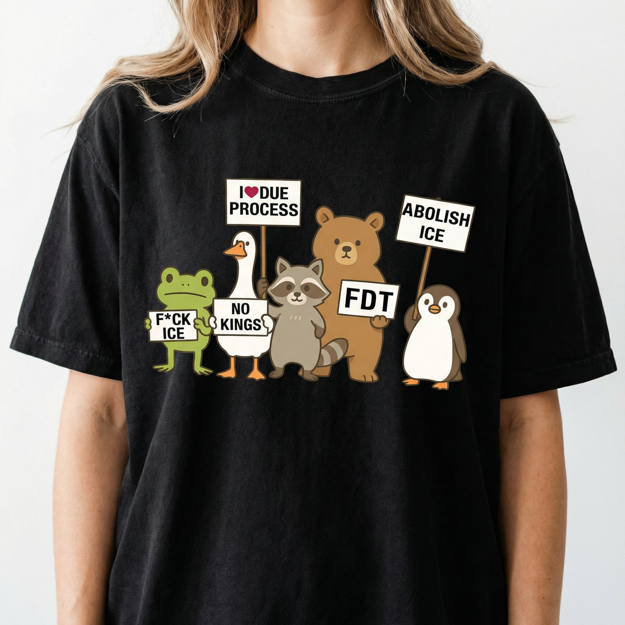 Defund ICE Social Justice T-Shirt – Immigration Rights Protest Graphic Tee