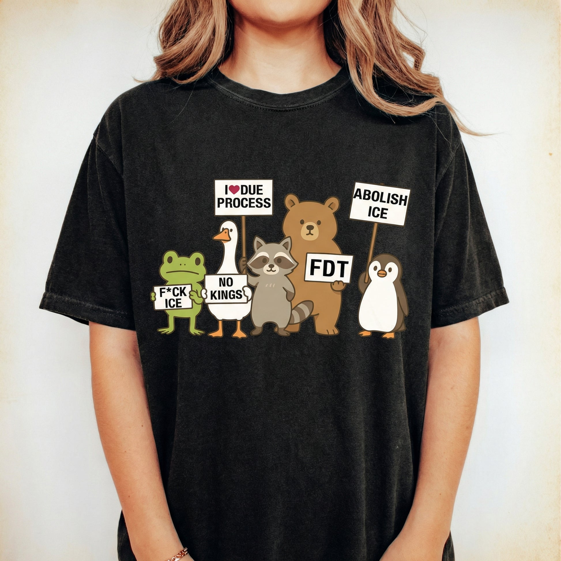 Defund ICE Social Justice T-Shirt – Immigration Rights Protest Graphic Tee