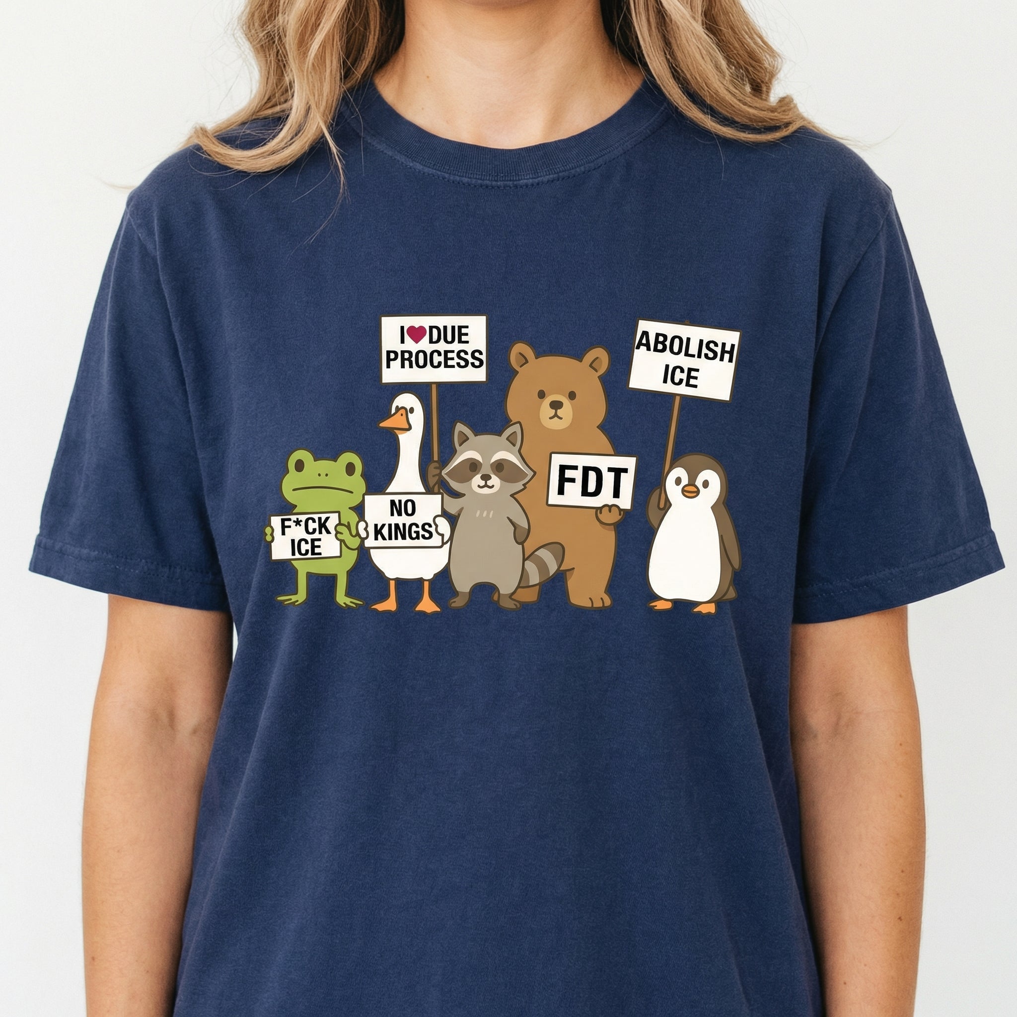 Defund ICE Social Justice T-Shirt – Immigration Rights Protest Graphic Tee