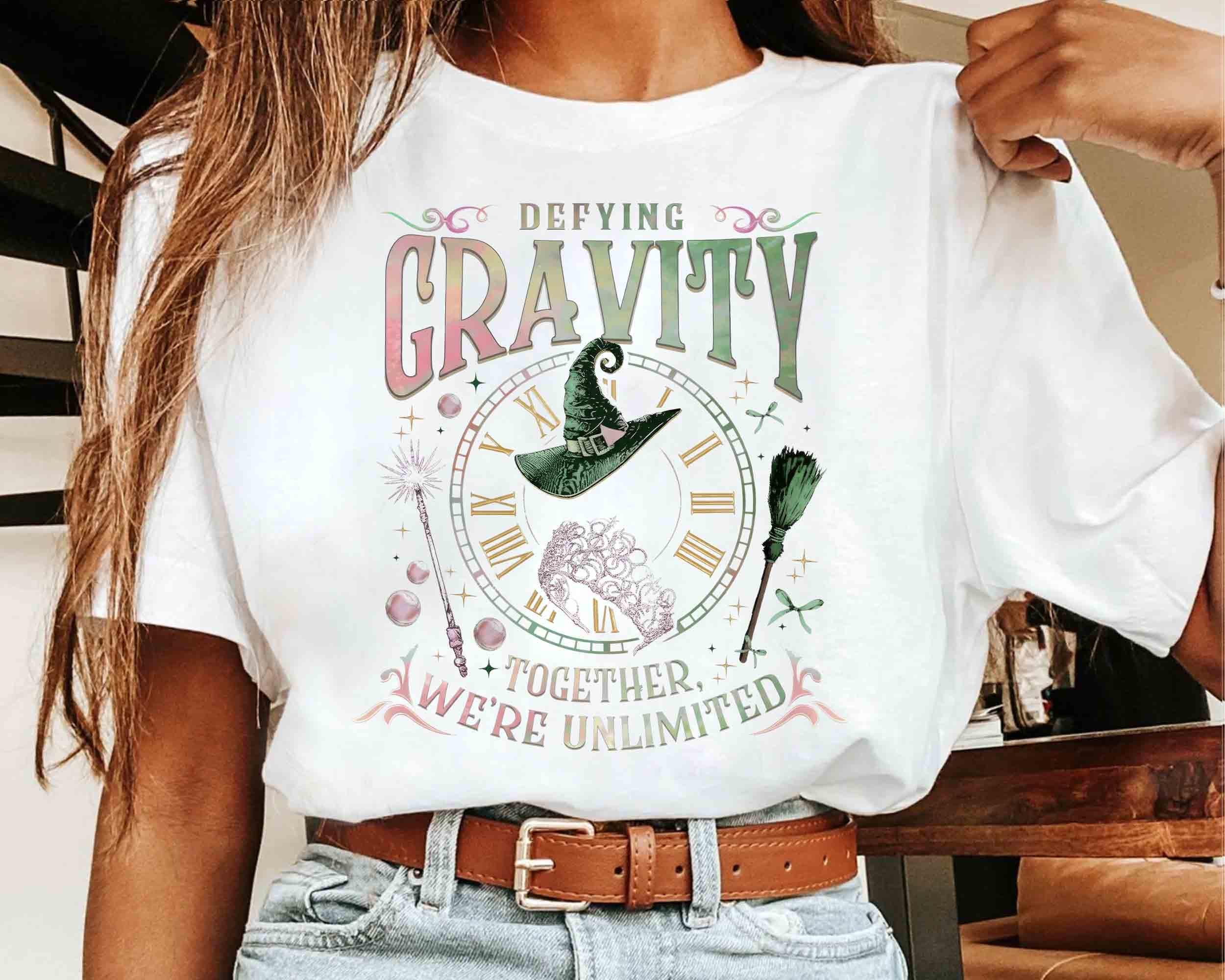 Defy Gravity Wicked Inspired Shirt – Pink and Green Tee – Changed for Good Shirt – Birthday Girl Gift