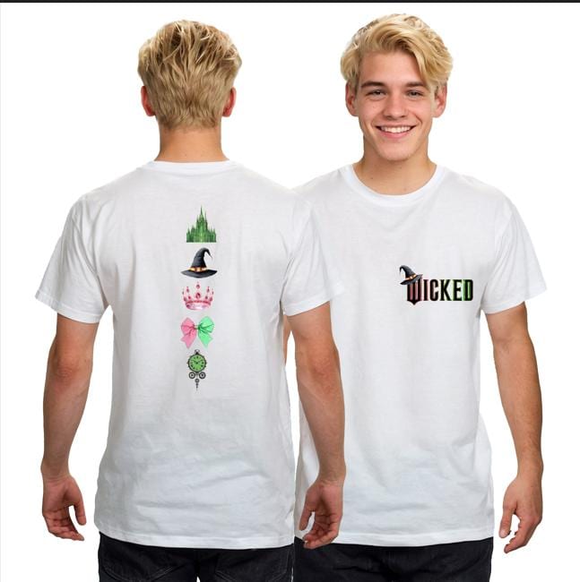 Defy Gravity Wicked the Musical Shirt – Retro Wizard Broomstick Two-Sided Sweatshirt, Wicked Musical Fan Gift