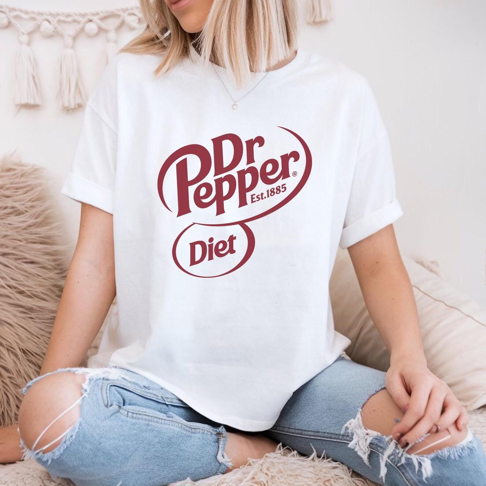 Retro Diet Soda Shirt – Diet Dr Pepper Graphic Tee – Gift for Diet Coke Lovers