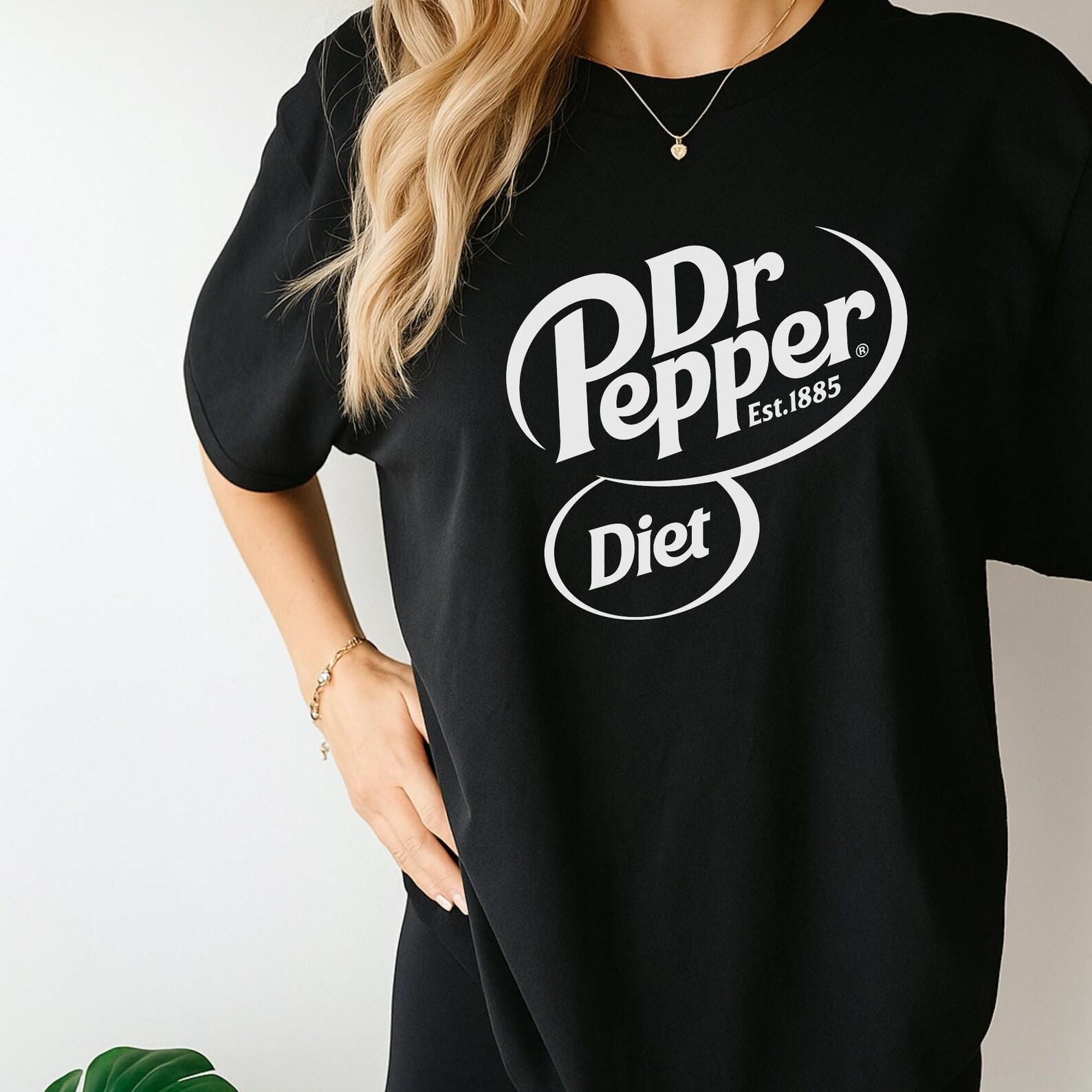 Retro Diet Soda Shirt – Diet Dr Pepper Graphic Tee – Gift for Diet Coke Lovers