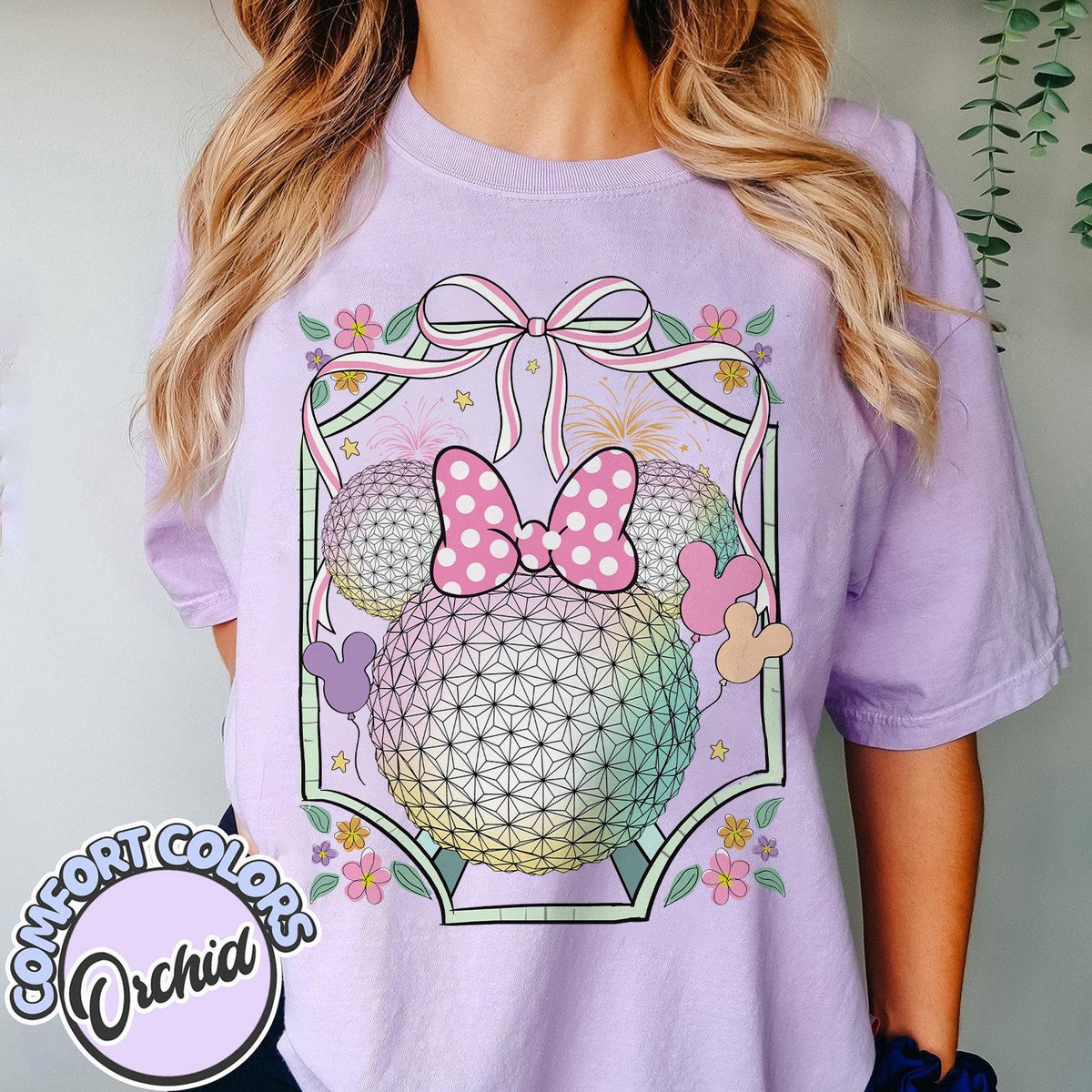 Disney Epcot Shirt – Retro Coquette Bow World Traveler Family Matching Tee
