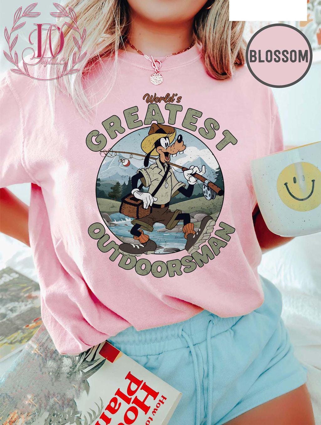 Goofy Movie Inspired Fishing Shirt – World’s Greatest Outdoorsman Tee – Father’s Day Shirt – Family Trip Top