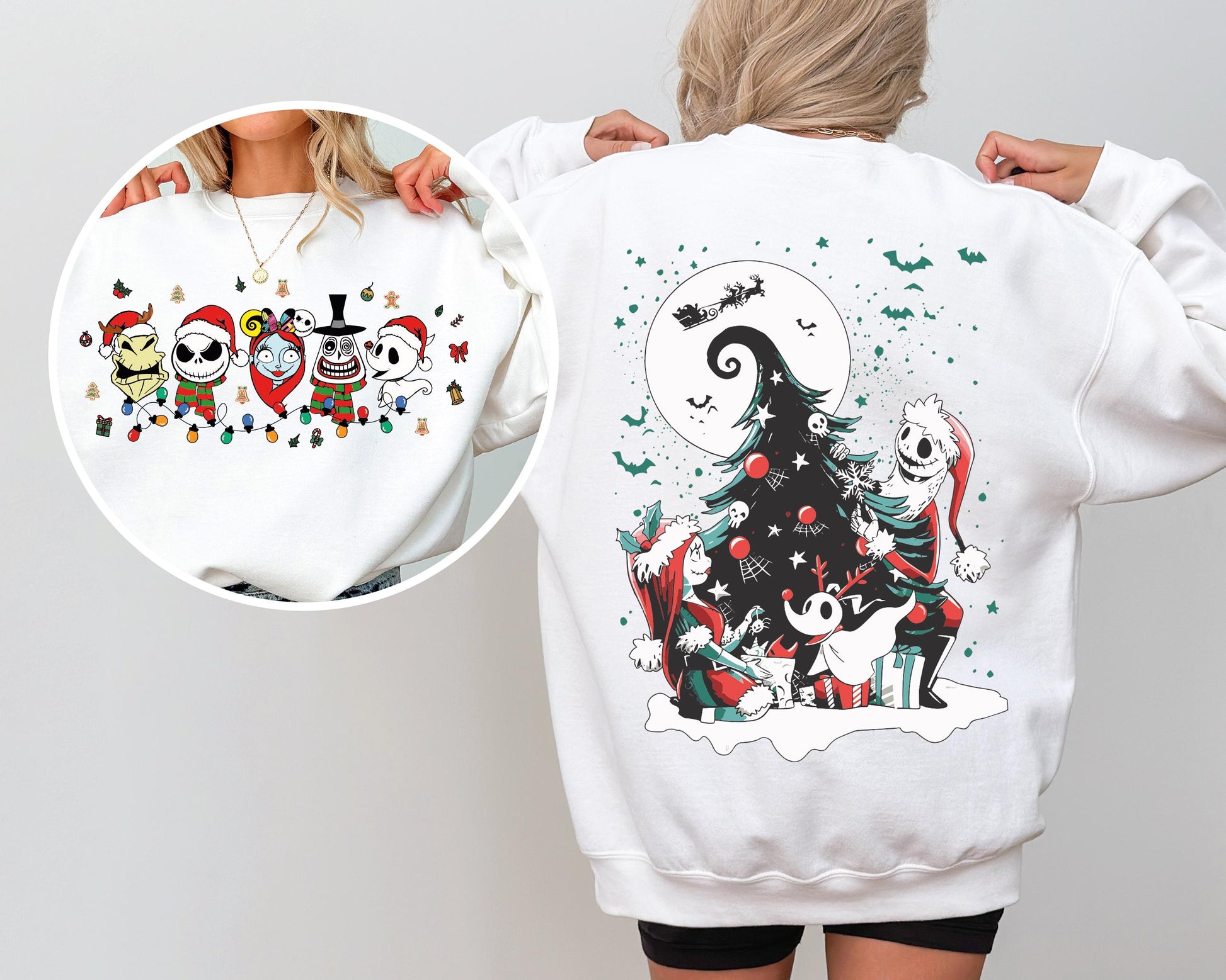 Disney Nightmare Before Christmas Shirt – Family Holiday Trip Sweater