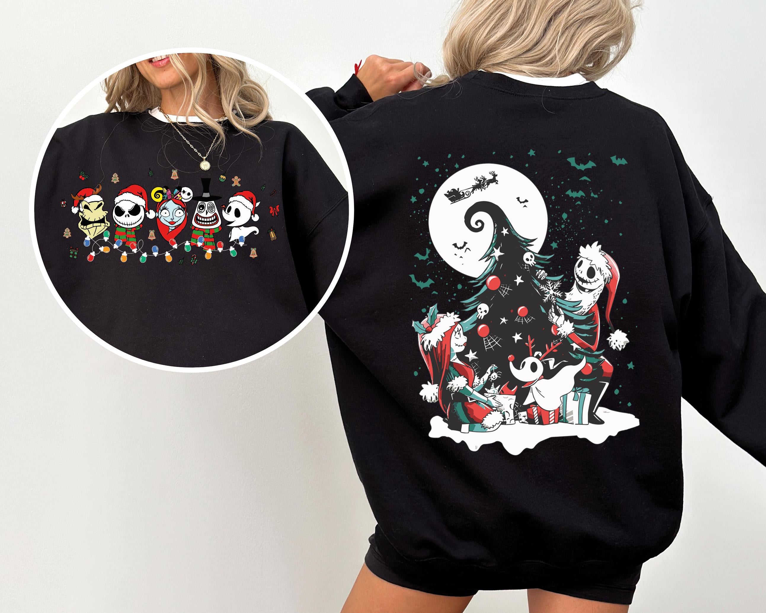 Disney Nightmare Before Christmas Shirt – Family Holiday Trip Sweater