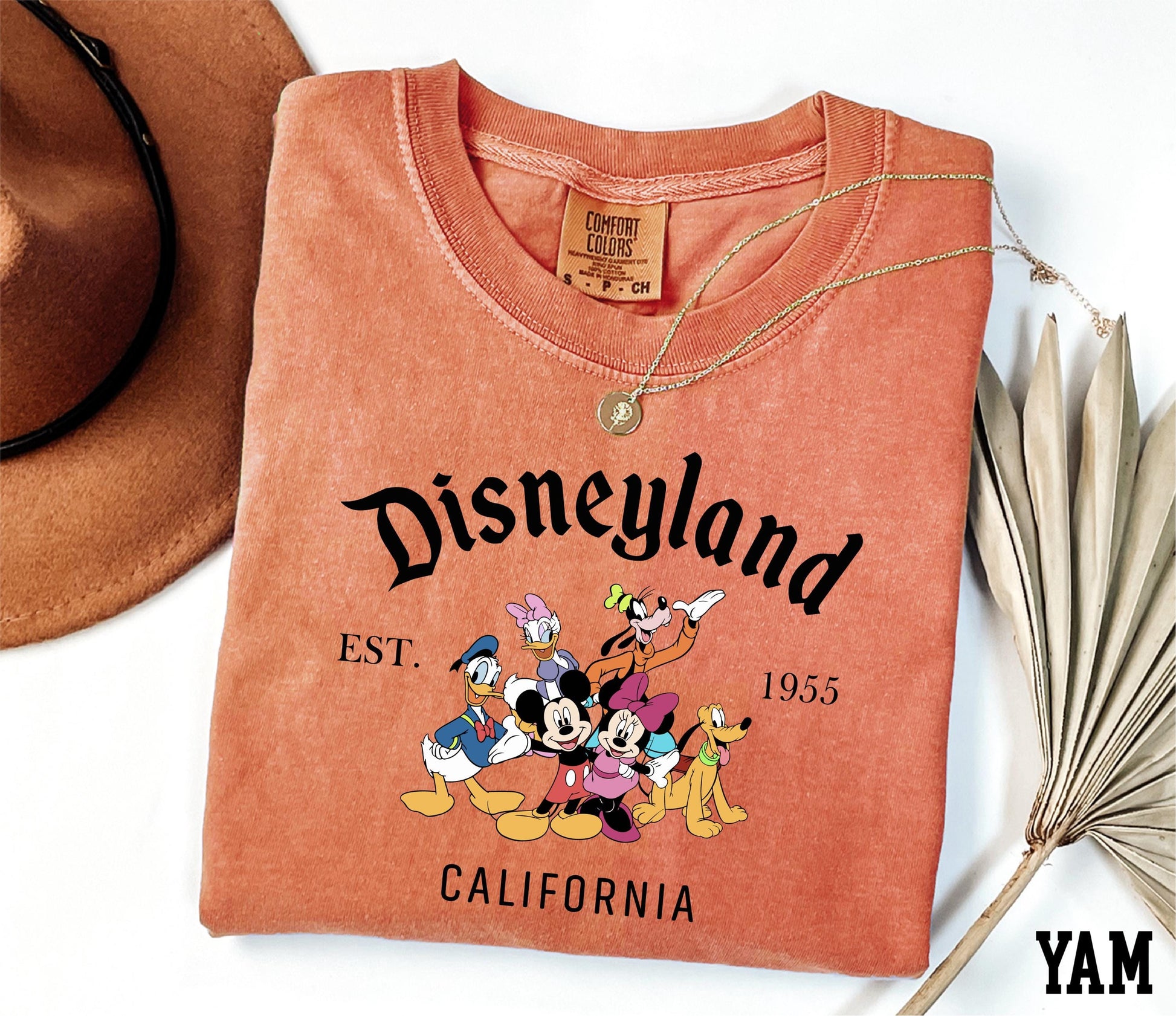 Disneyland Est 1955 Shirt – Retro Disneyland California Mickey and Friends Vacation Tee