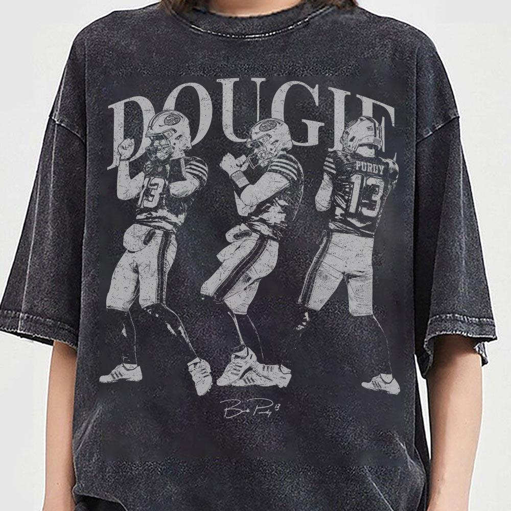 Dougie Dance Football Graphic T-Shirt - Game Day Celebration Tee