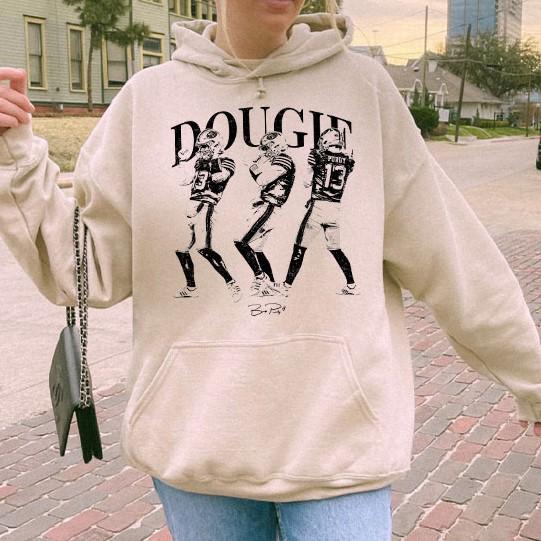 Dougie Dance Football Graphic T-Shirt - Game Day Celebration Tee