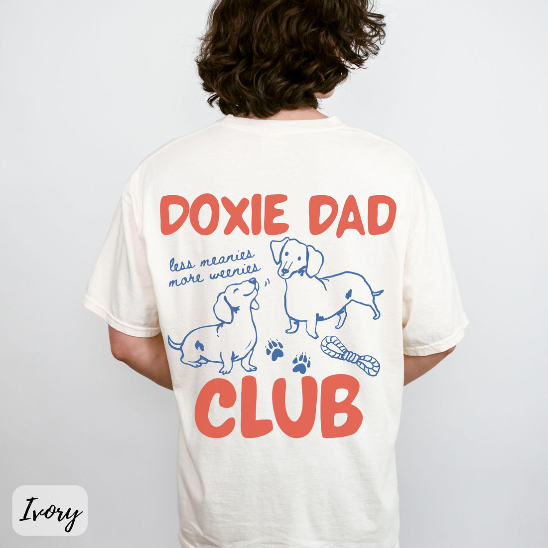Doxie Dad T-Shirt – Dachshund Dog Lover Gift for Him