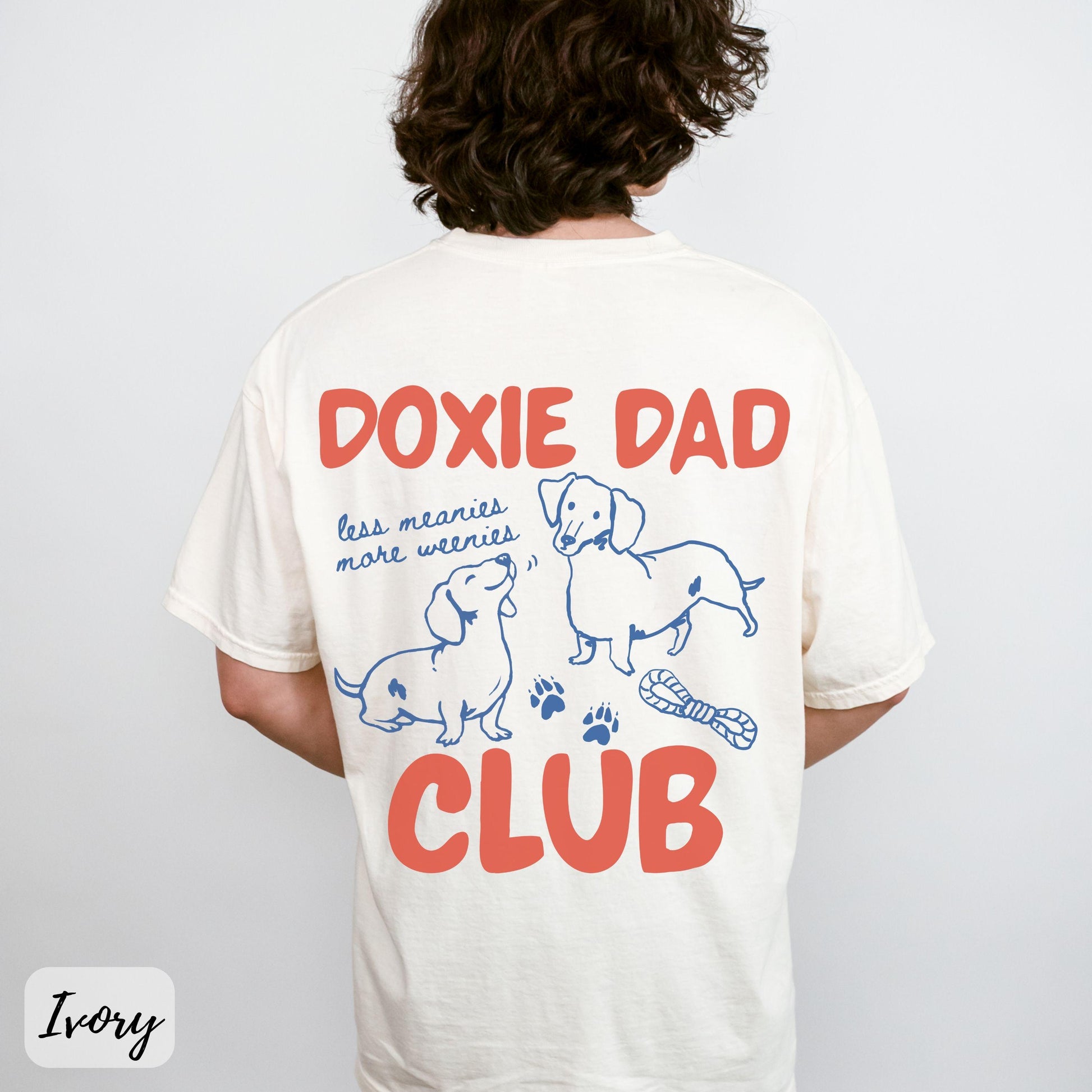Doxie Dad T-Shirt – Dachshund Dog Lover Gift for Him