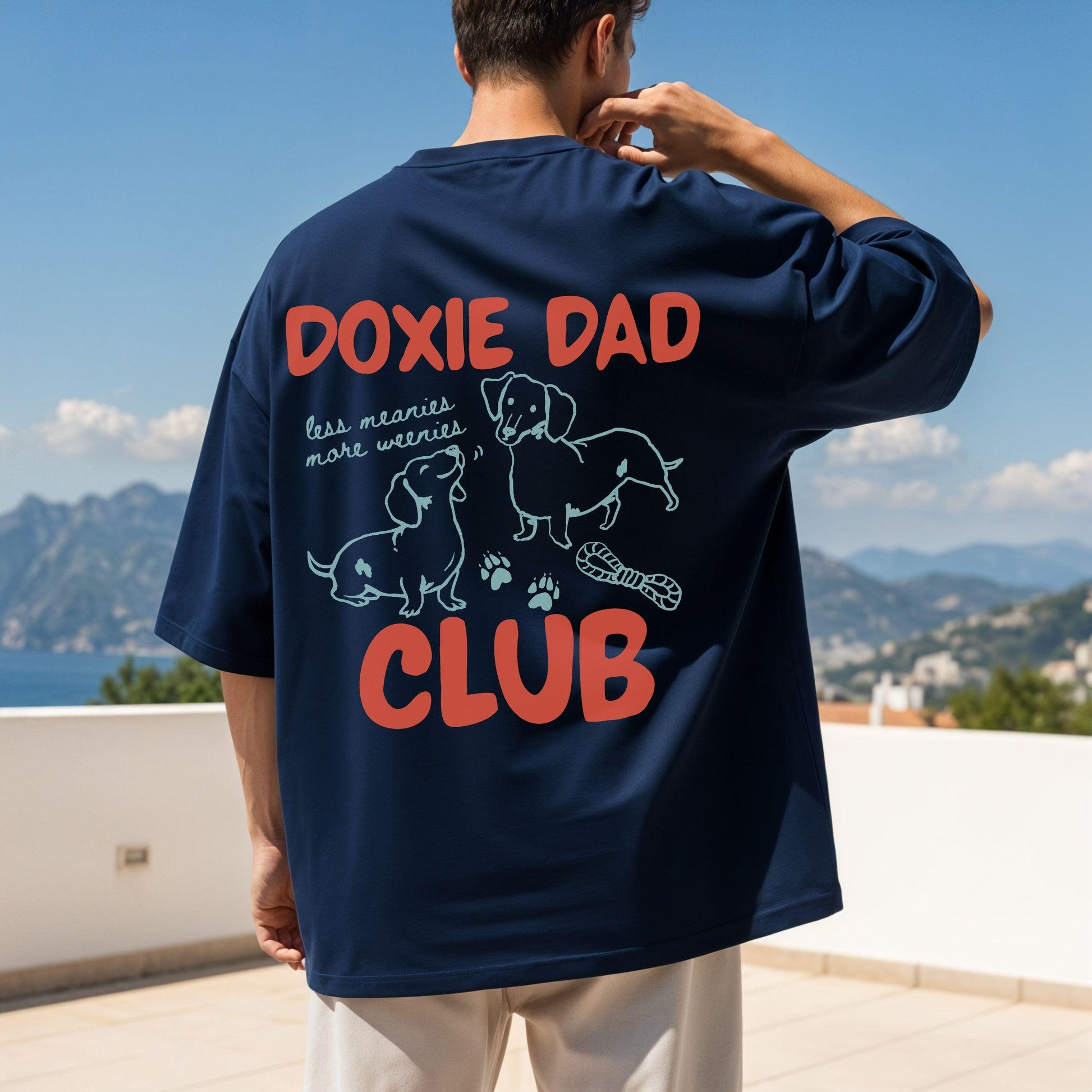 Doxie Dad T-Shirt – Dachshund Dog Lover Gift for Him