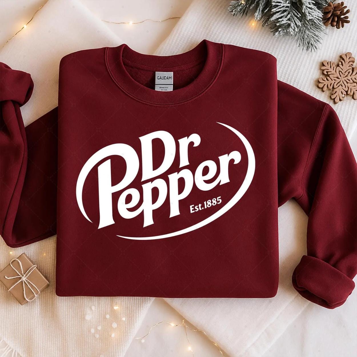 Retro Soda Inspired Sweatshirt – Pepper Est. 1885 Vintage Graphic Pullover