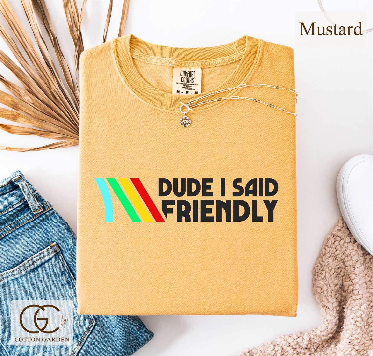 Friendly Rooster Graphic T-Shirt - Survival Gamer Humor Tee