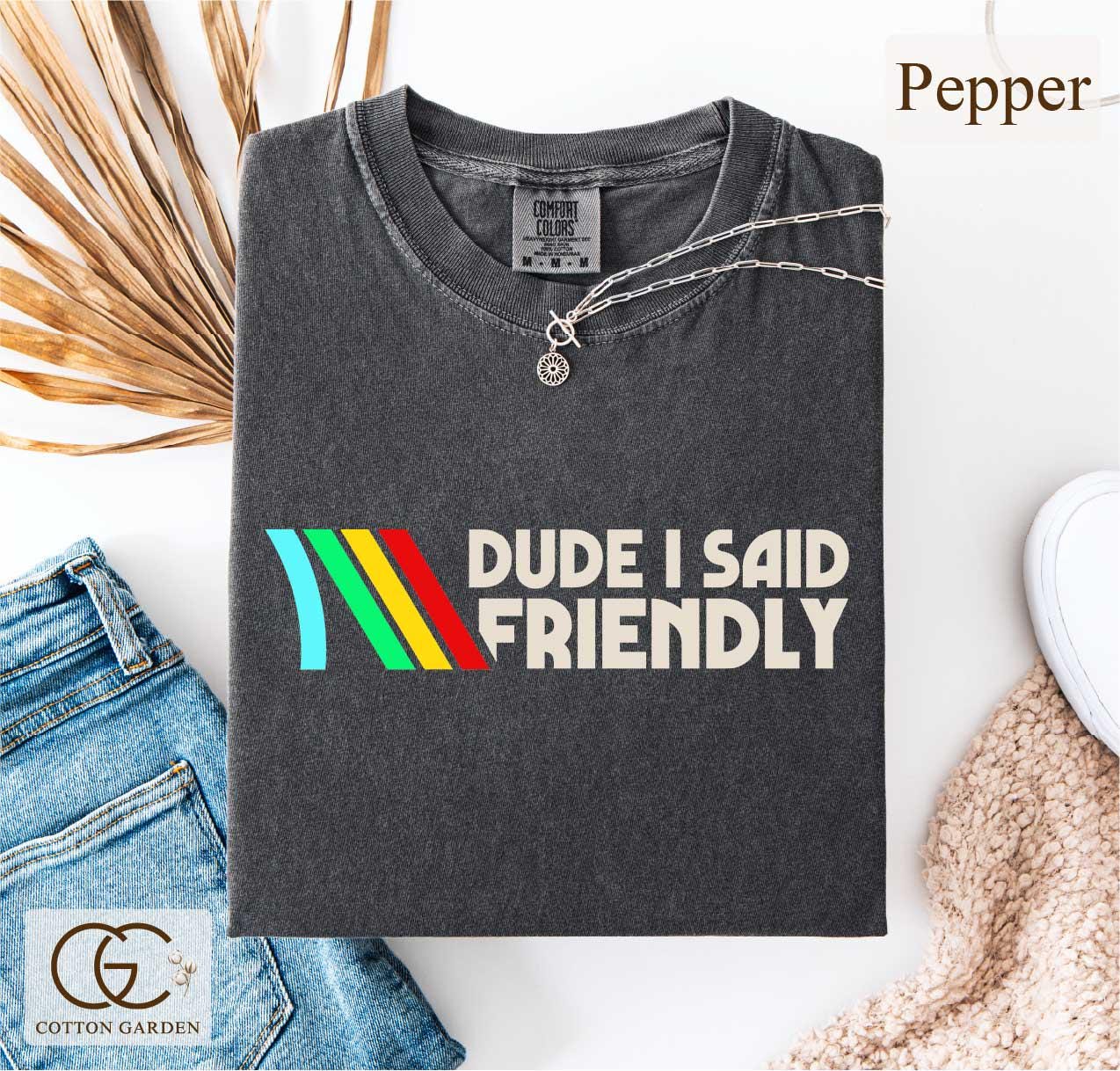 Friendly Rooster Graphic T-Shirt - Survival Gamer Humor Tee