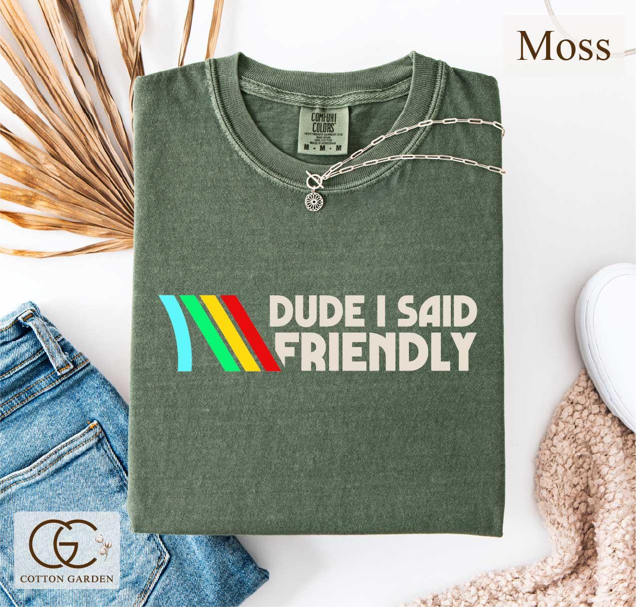 Friendly Rooster Graphic T-Shirt - Survival Gamer Humor Tee