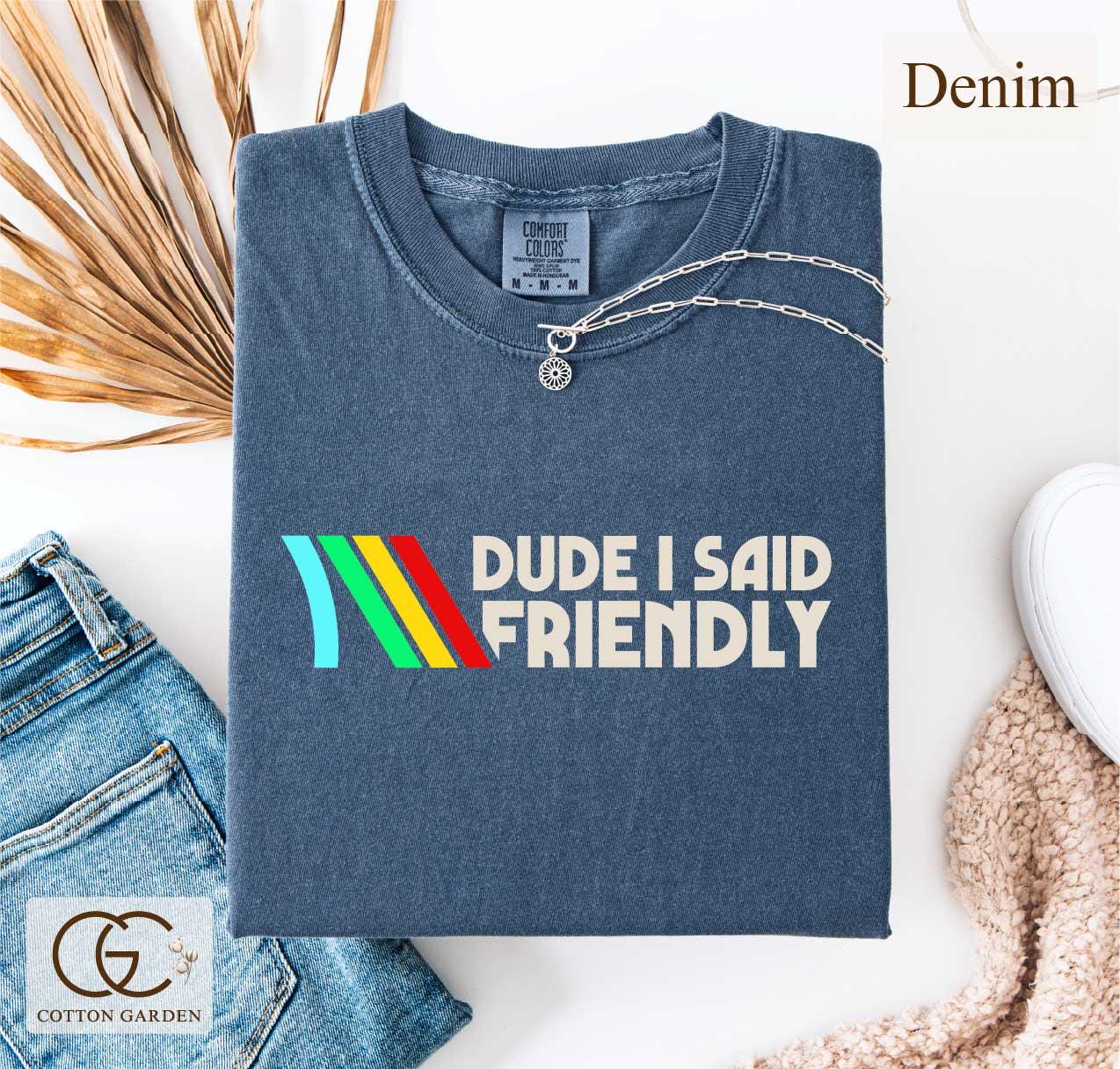 Friendly Rooster Graphic T-Shirt - Survival Gamer Humor Tee