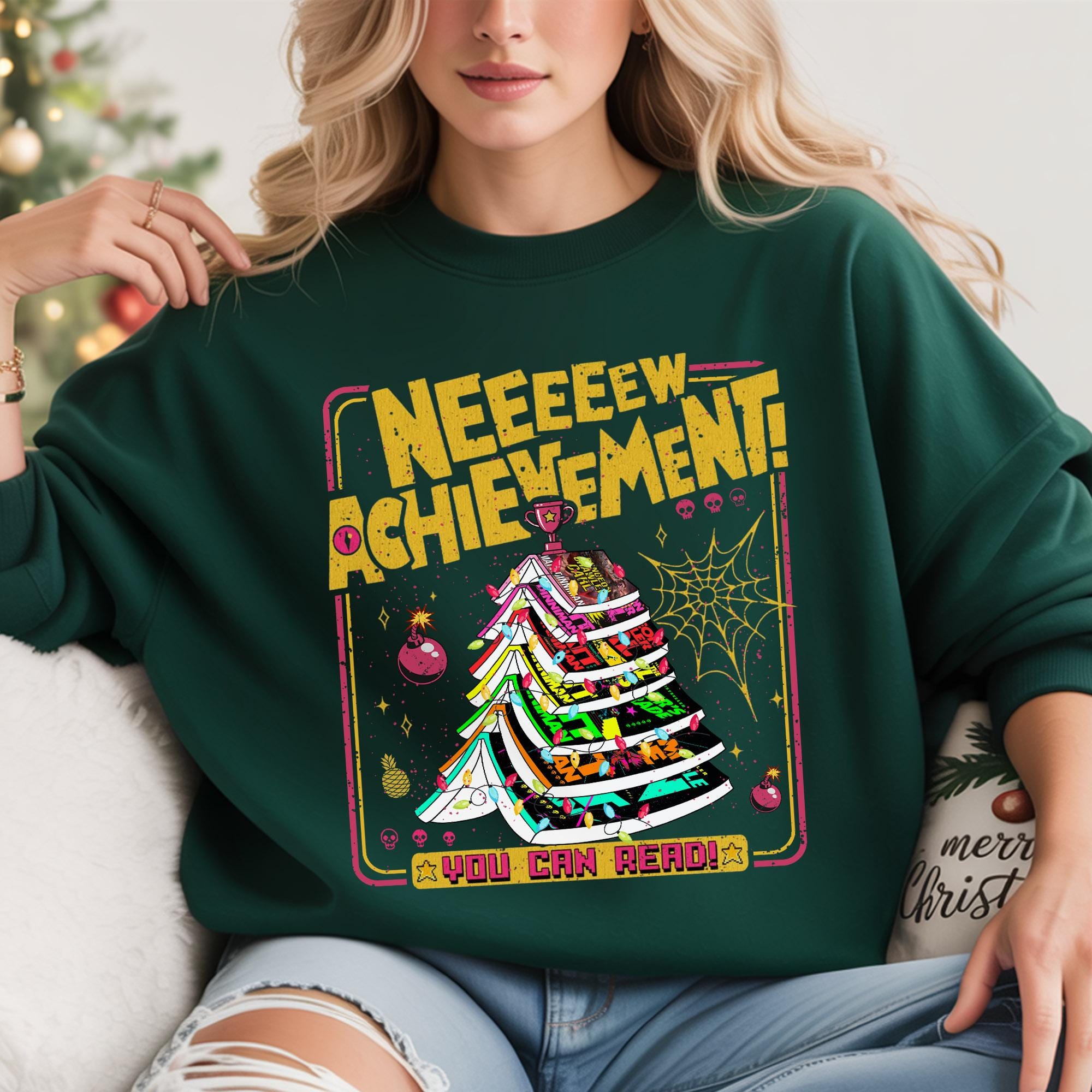 Dungeon Crawler Carl Holiday Shirt – Christmas Tree Gamer Graphic Tee