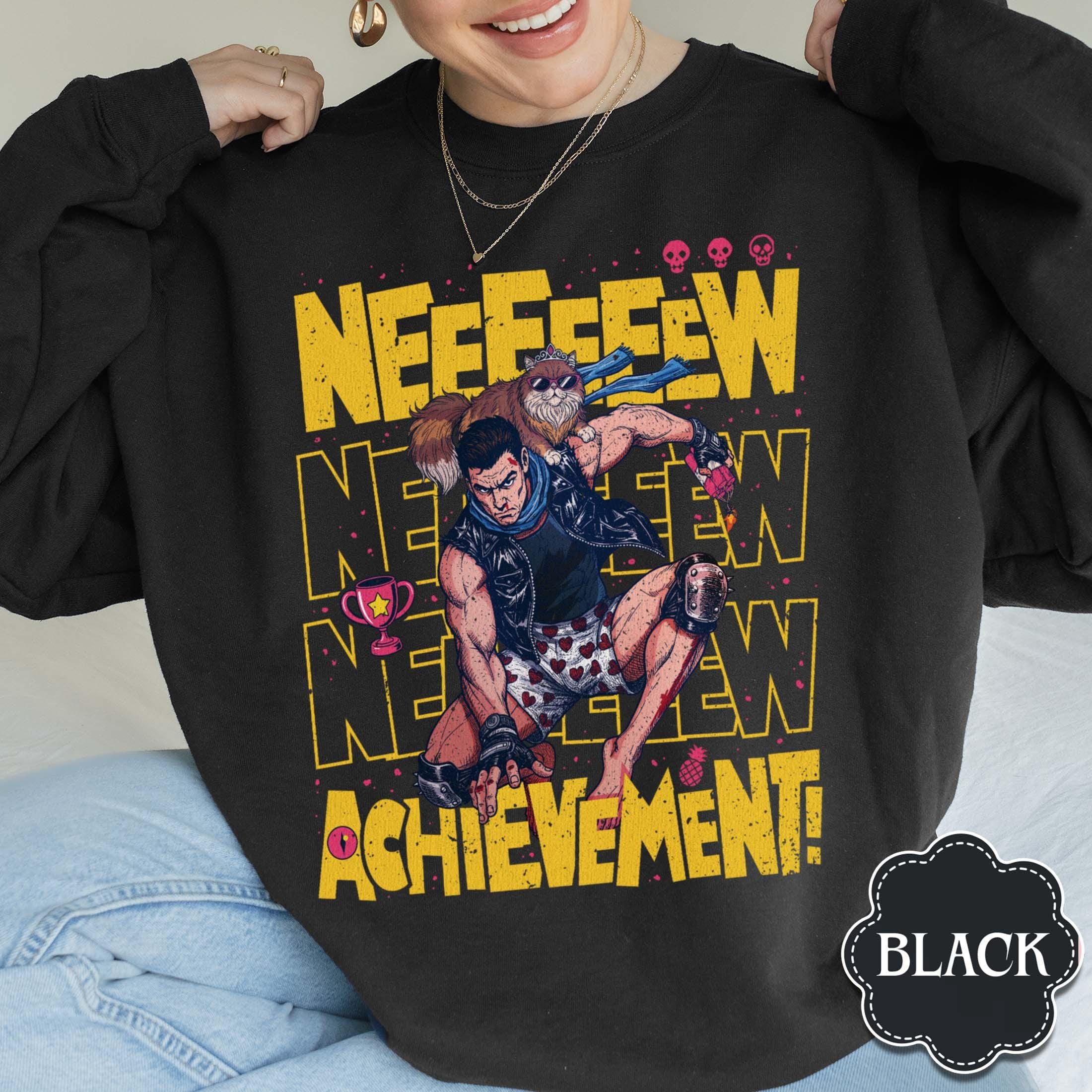 Dungeon Crawler Sweatshirt – New Achievement Shirt, Fantasy Book Series Fan Merchandise