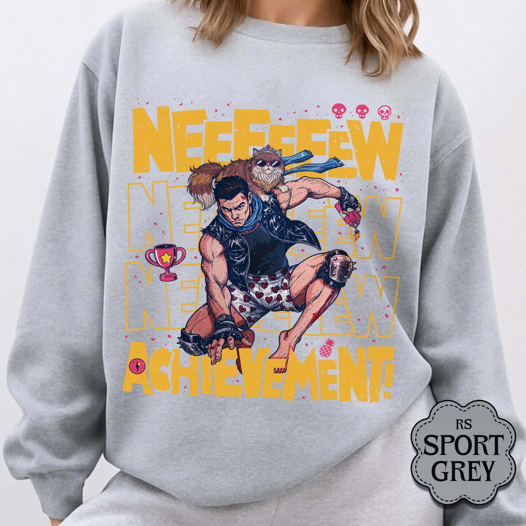 Dungeon Crawler Sweatshirt – New Achievement Shirt, Fantasy Book Series Fan Merchandise