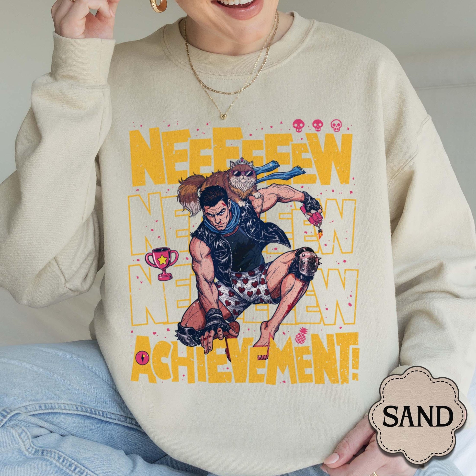 Dungeon Crawler Sweatshirt – New Achievement Shirt, Fantasy Book Series Fan Merchandise