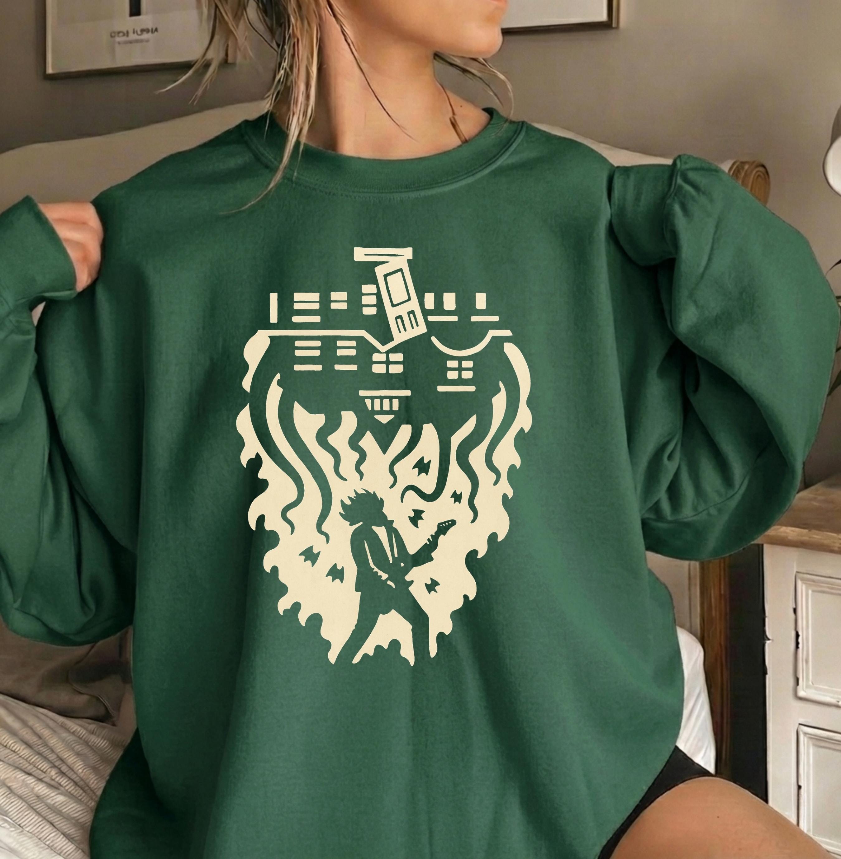 Upside Down Inspired Shirt – Eddie Vibes Halloween & Christmas Graphic Tee